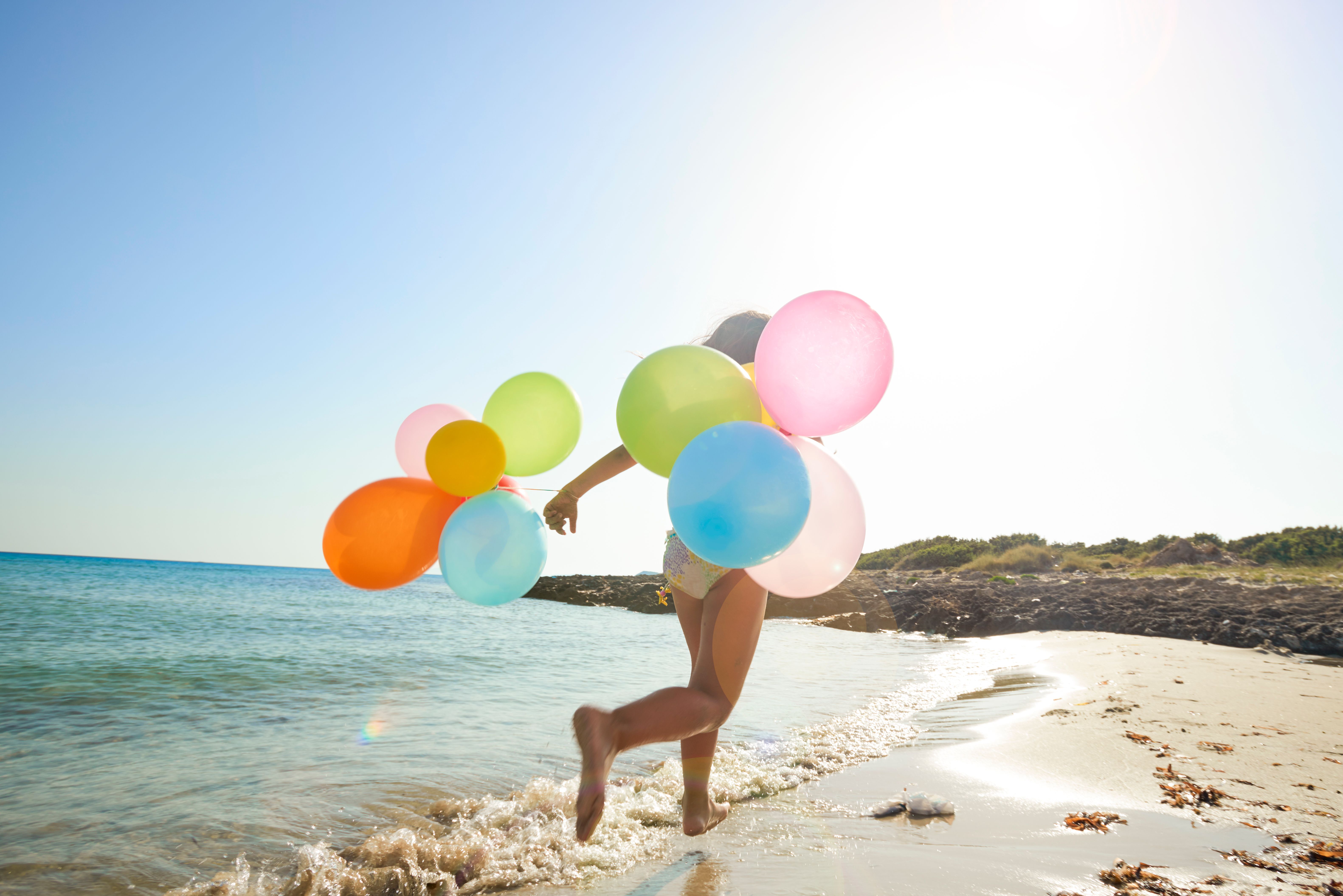 summer balloon decorations