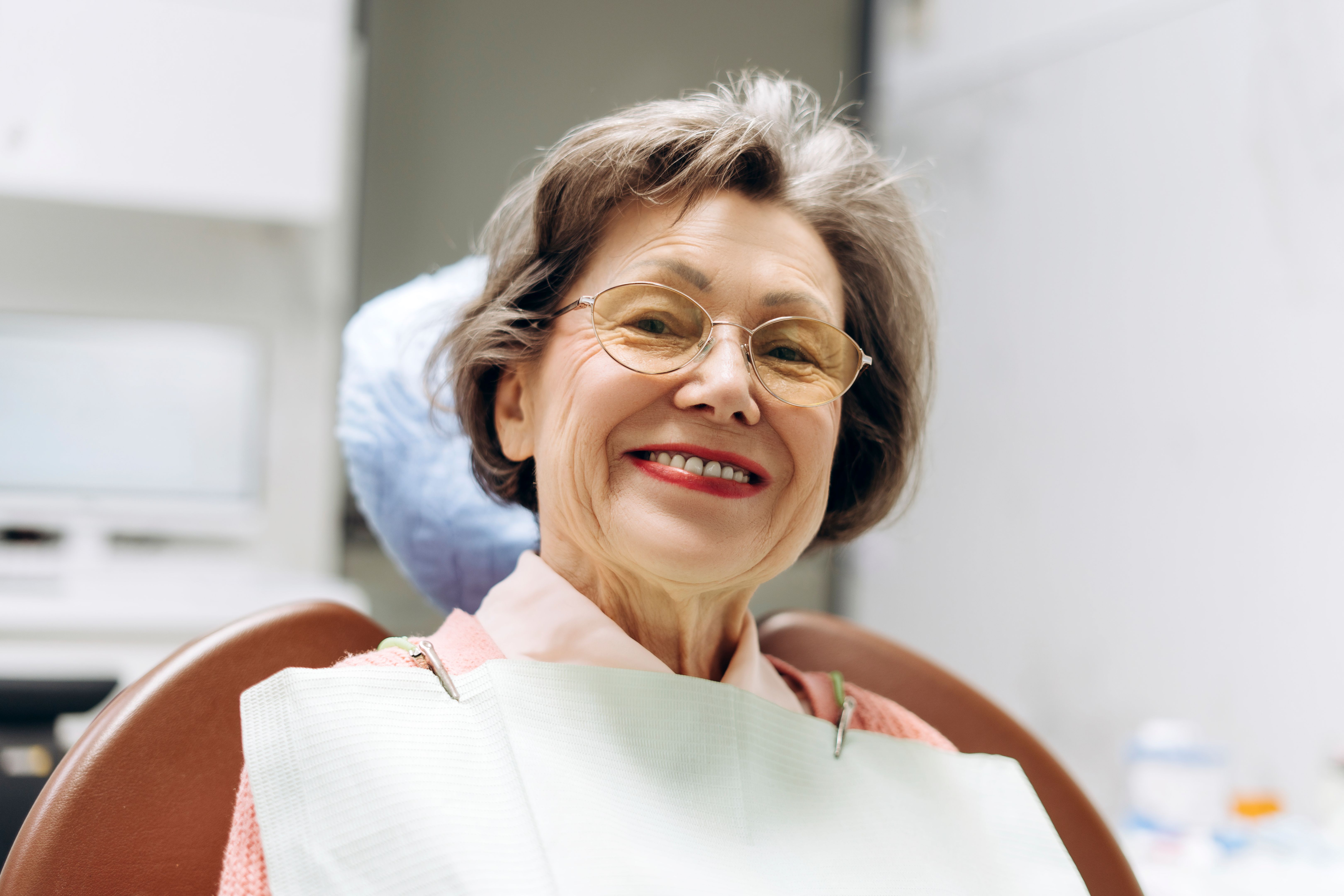 smiling patient