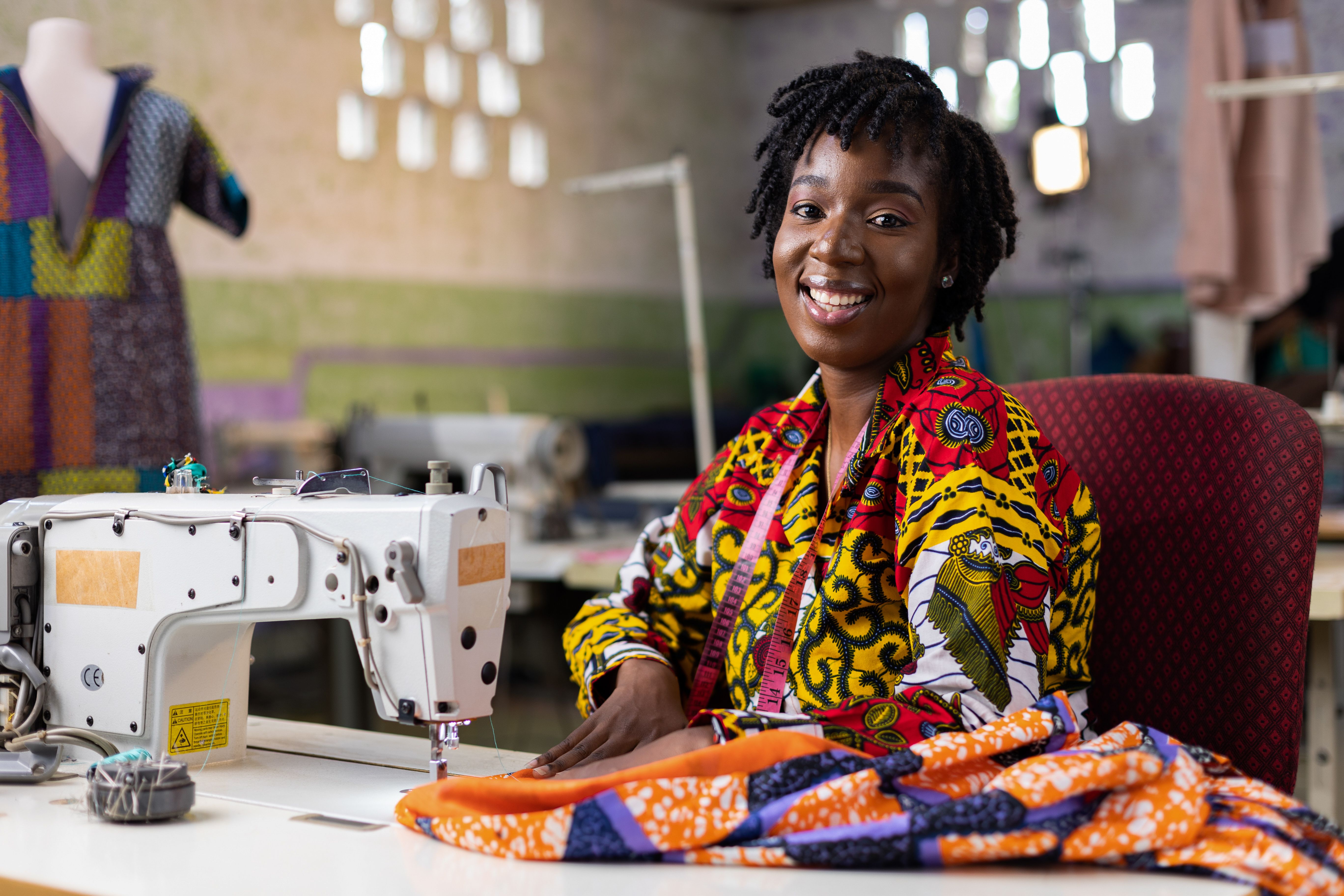 African Dressmaking Entrepreneur