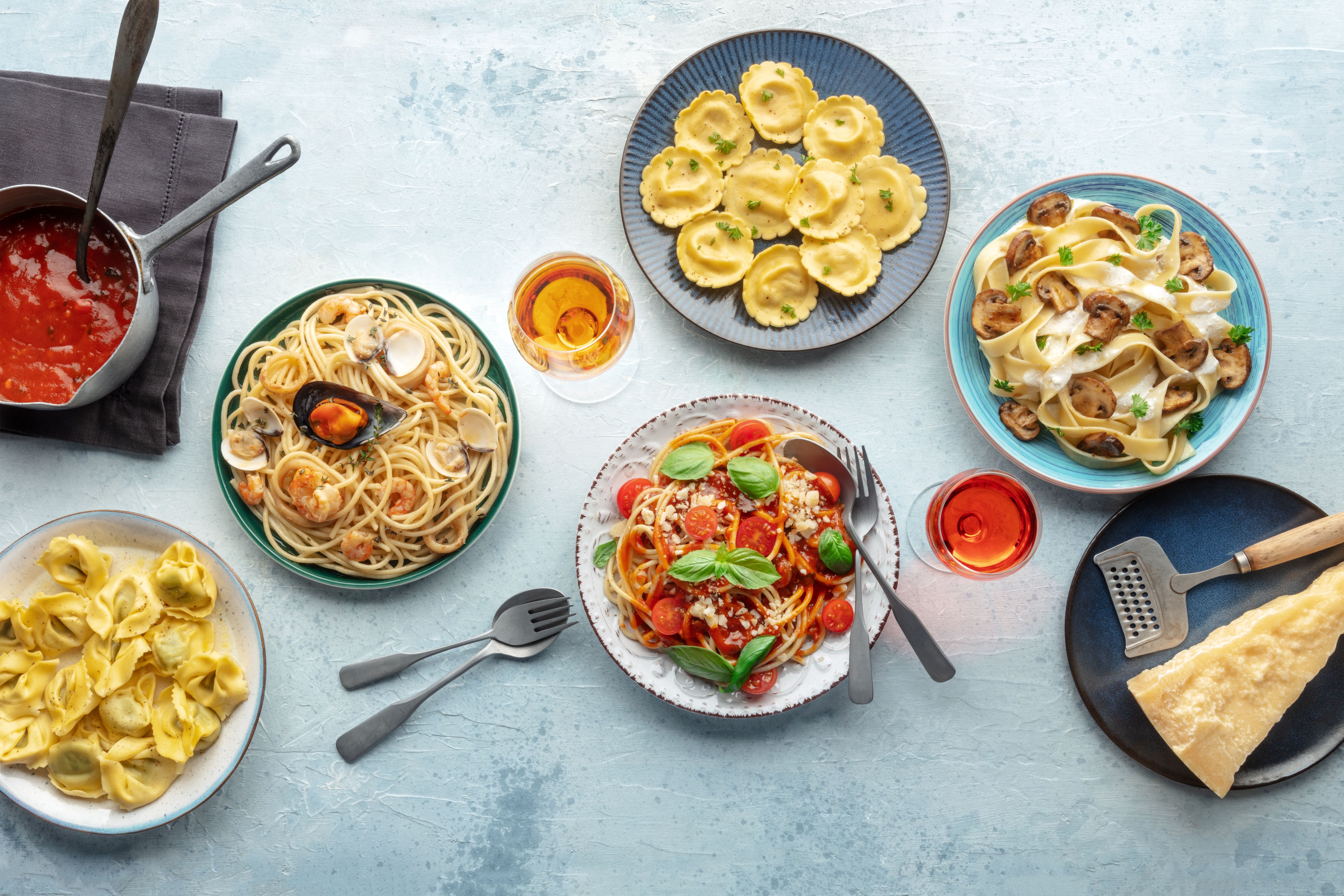 global pasta dishes