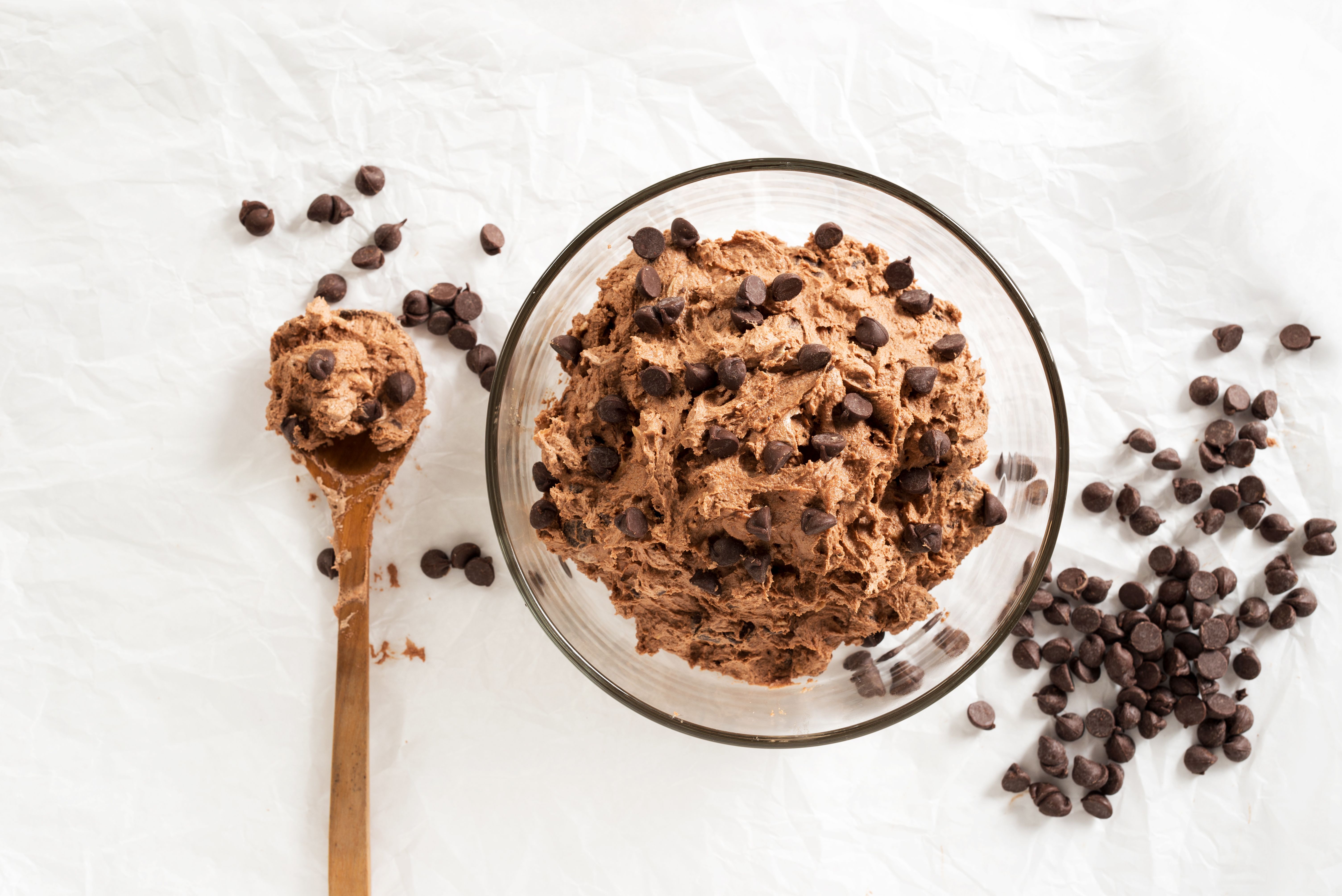 cookie dough preparation