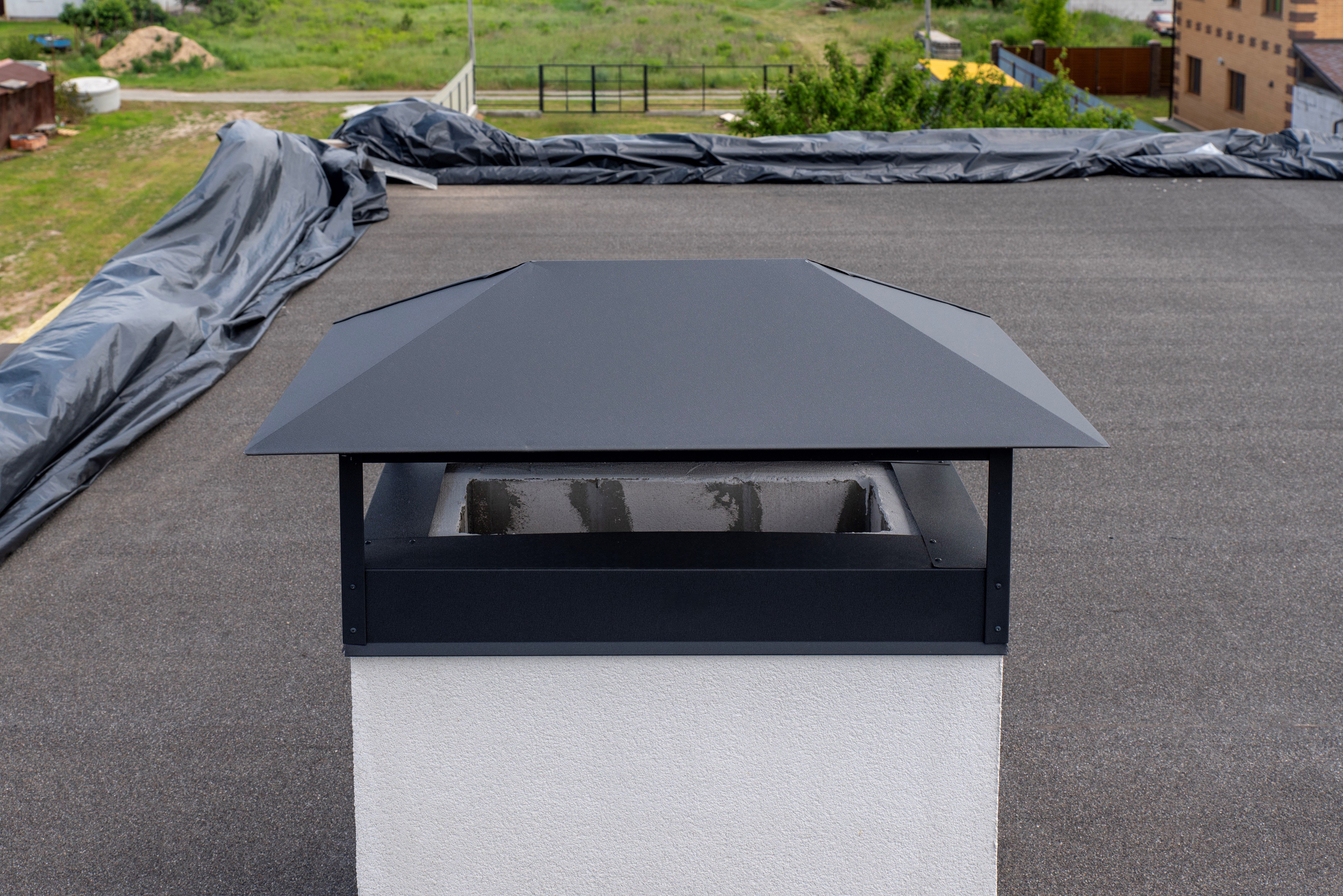Metal chimney cap installation Silver Spring MD