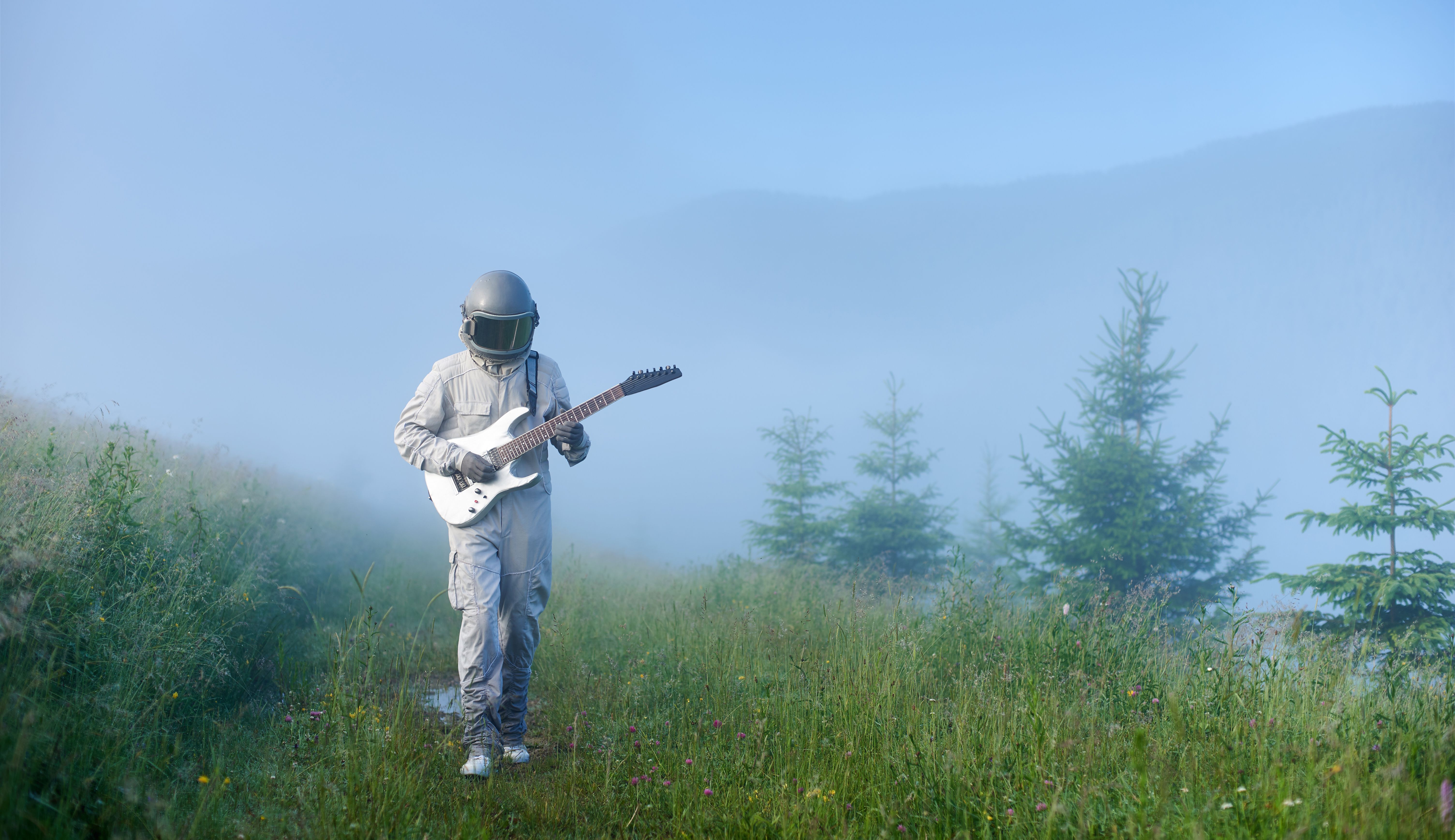 musician exploring
