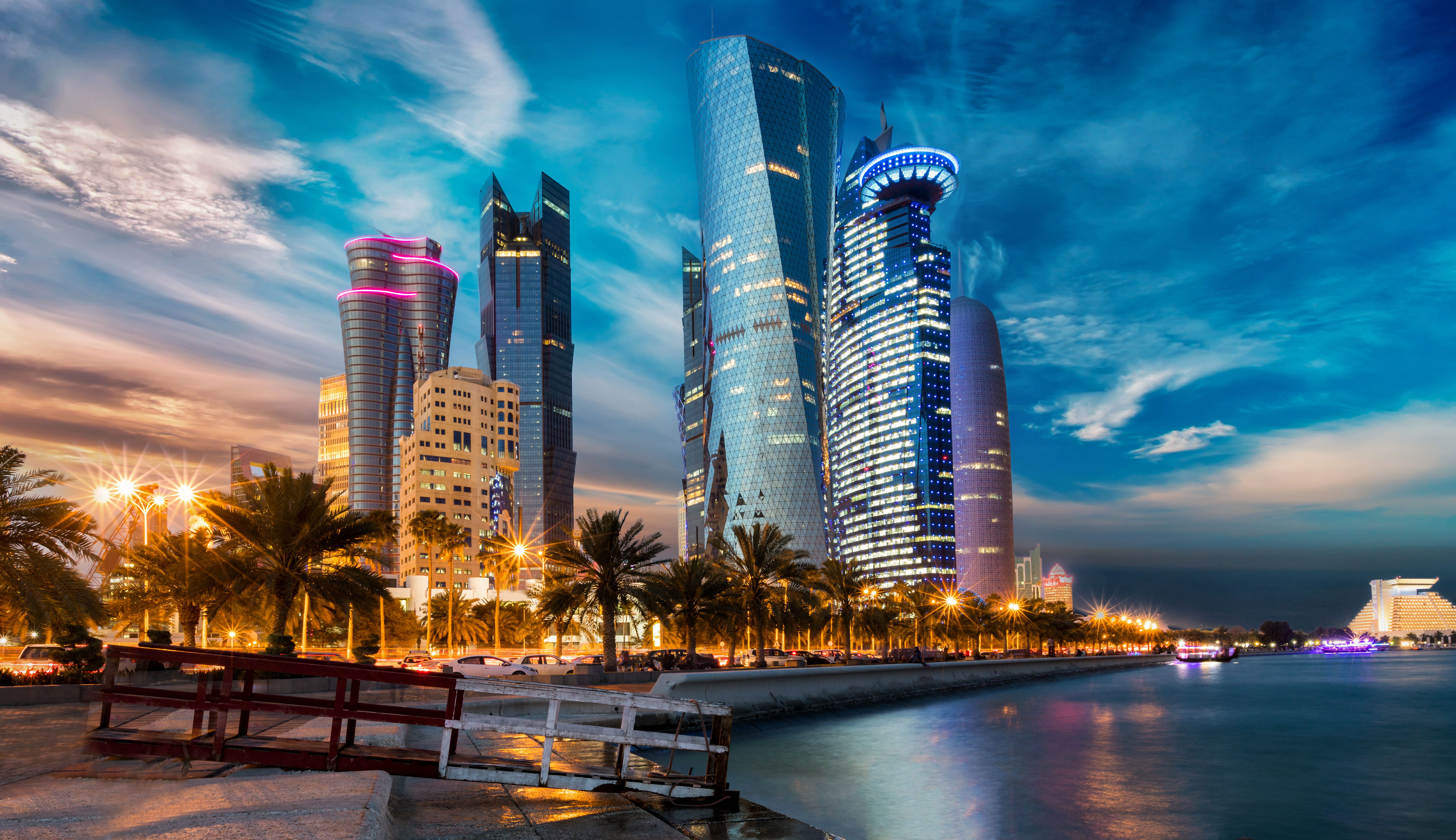 qatar cityscape
