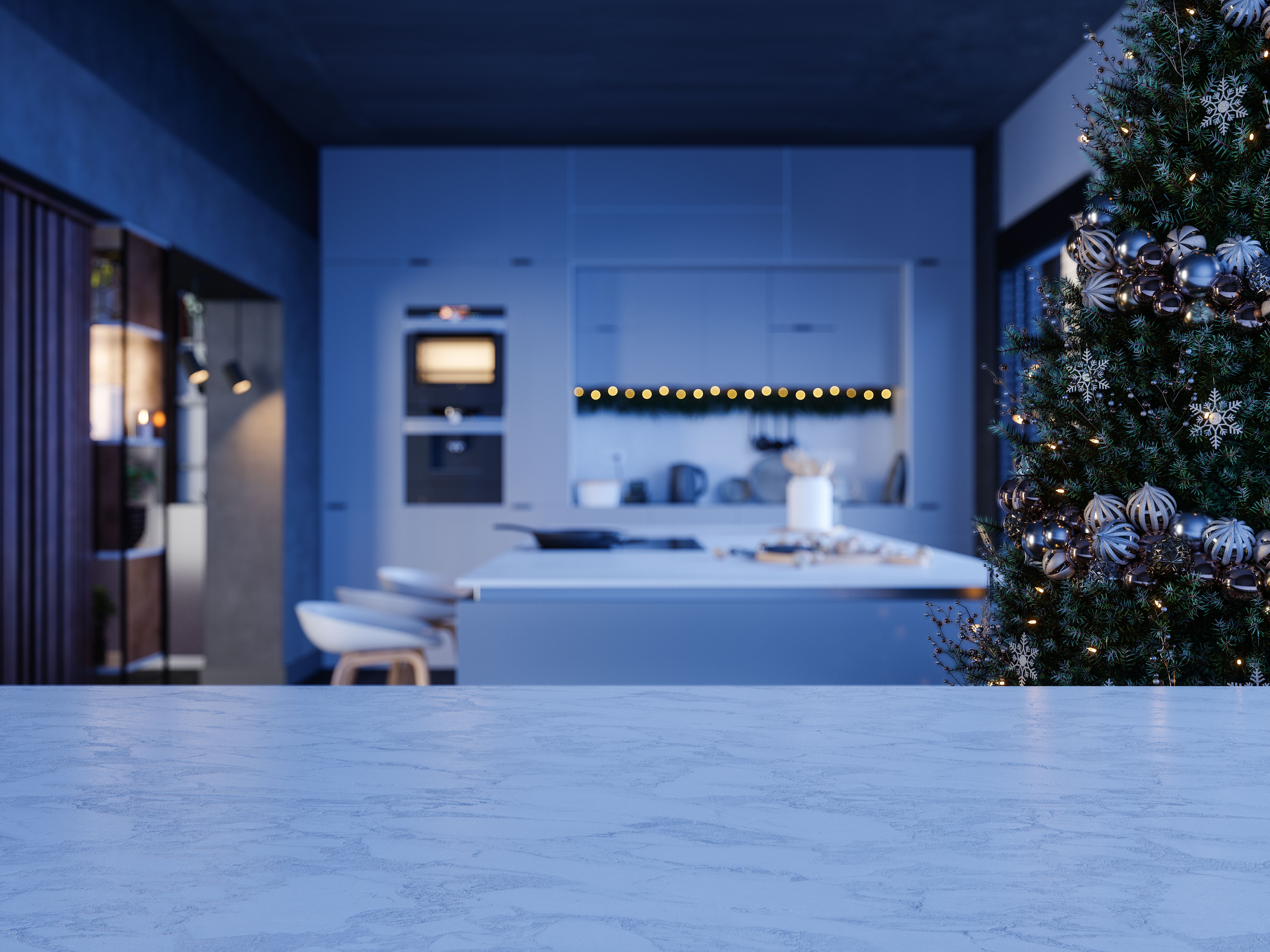 christmas kitchen