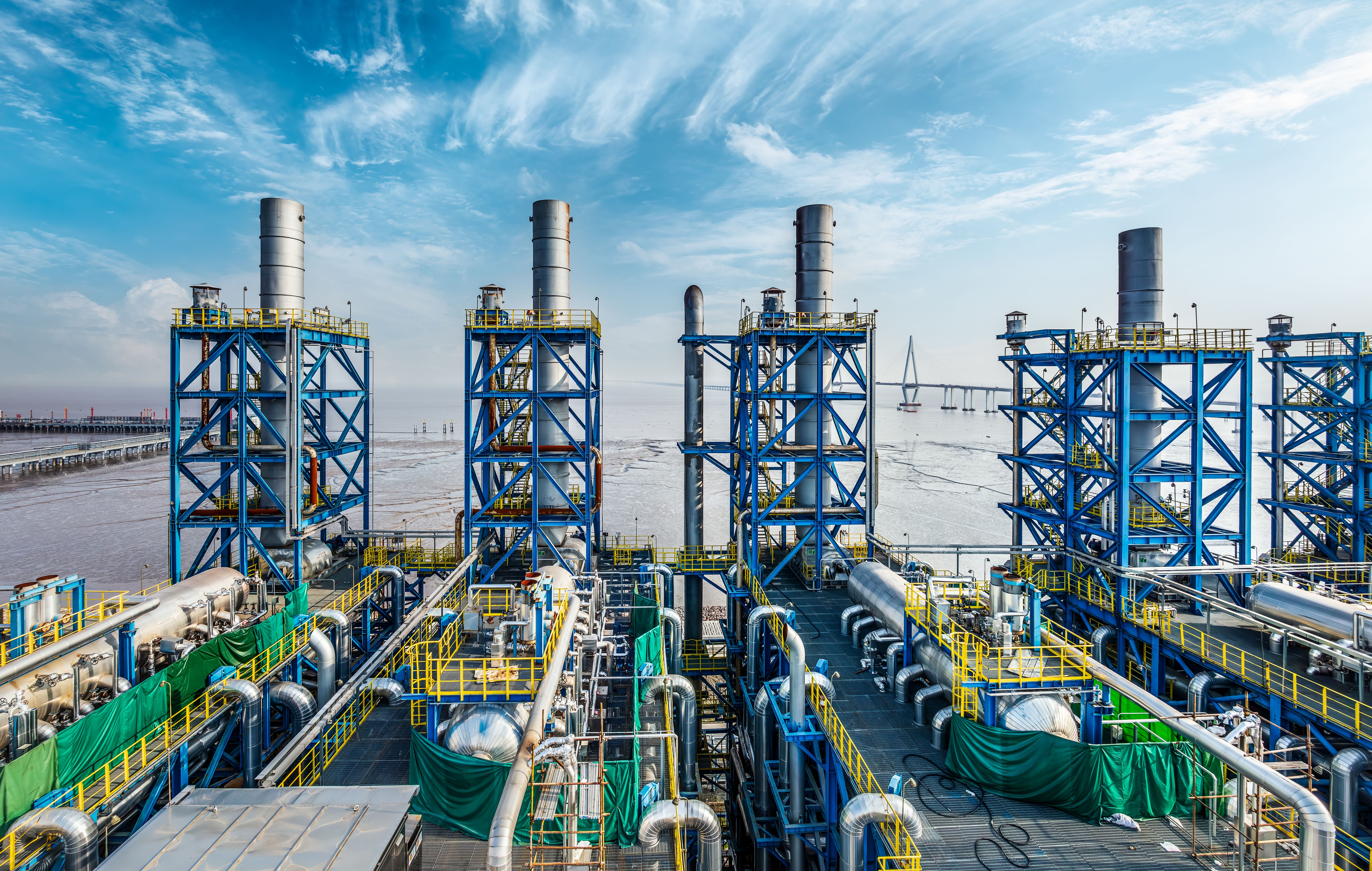 petrochemical plant