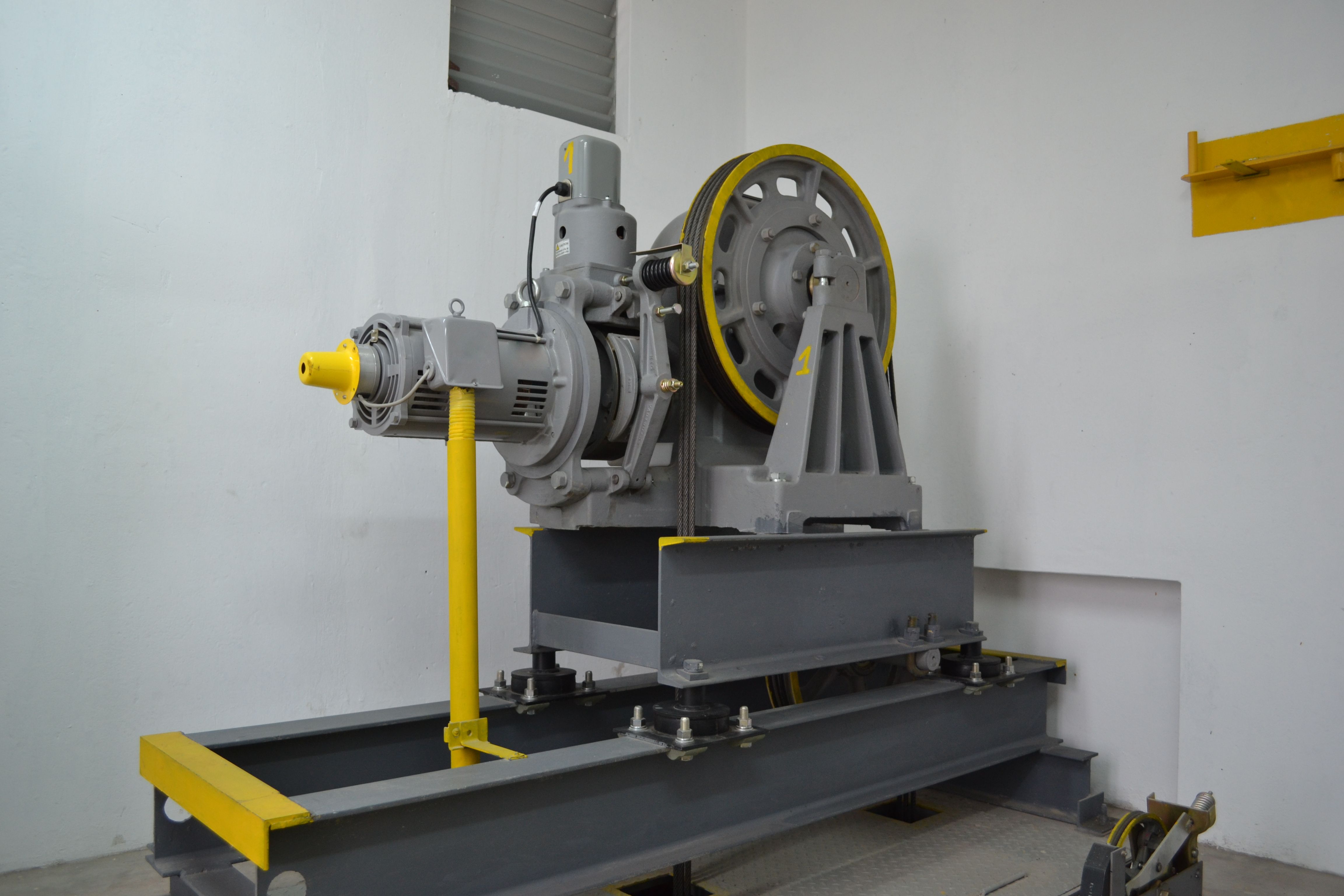 elevator machine room