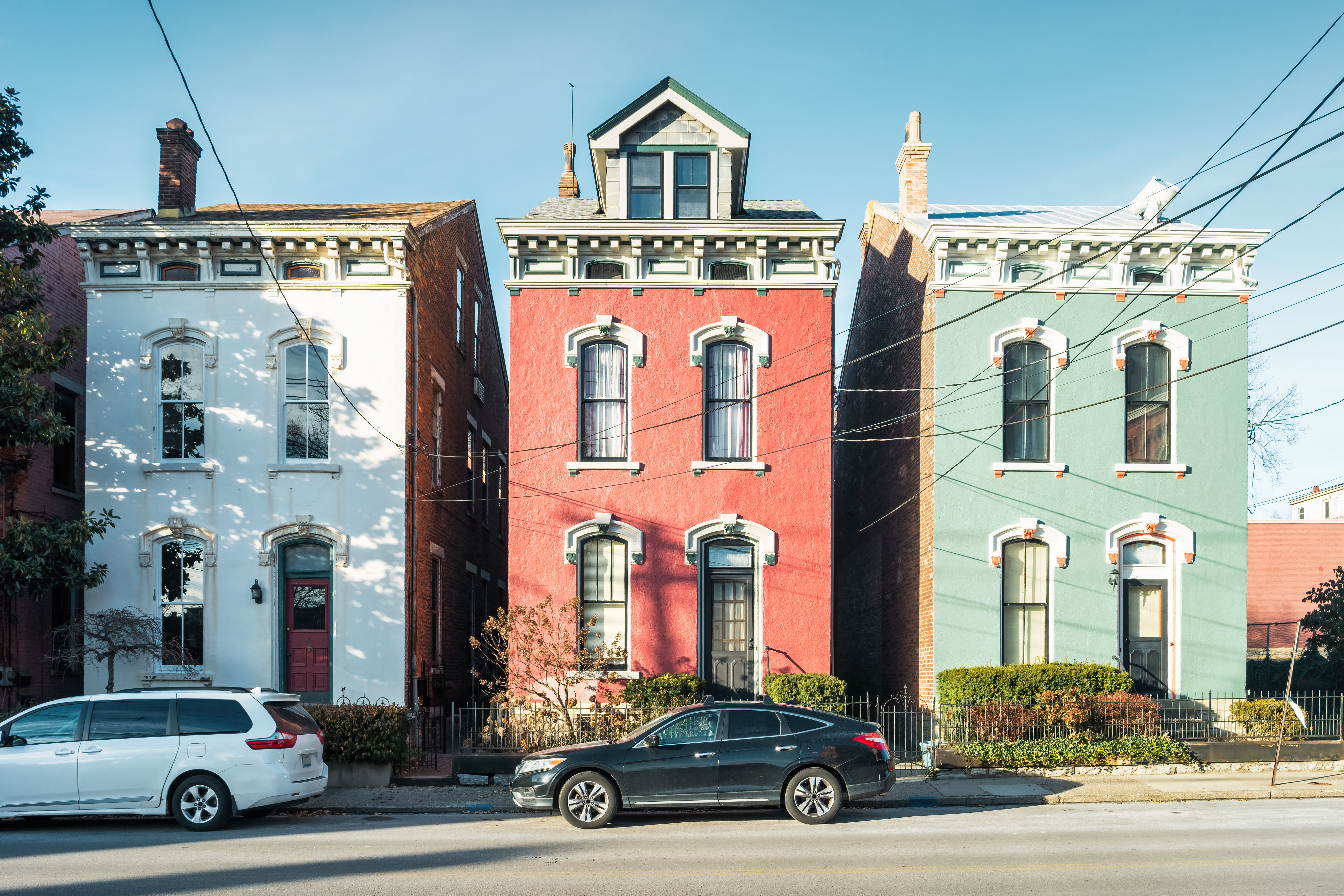 Covington Cincinnati Colorful Houses USA