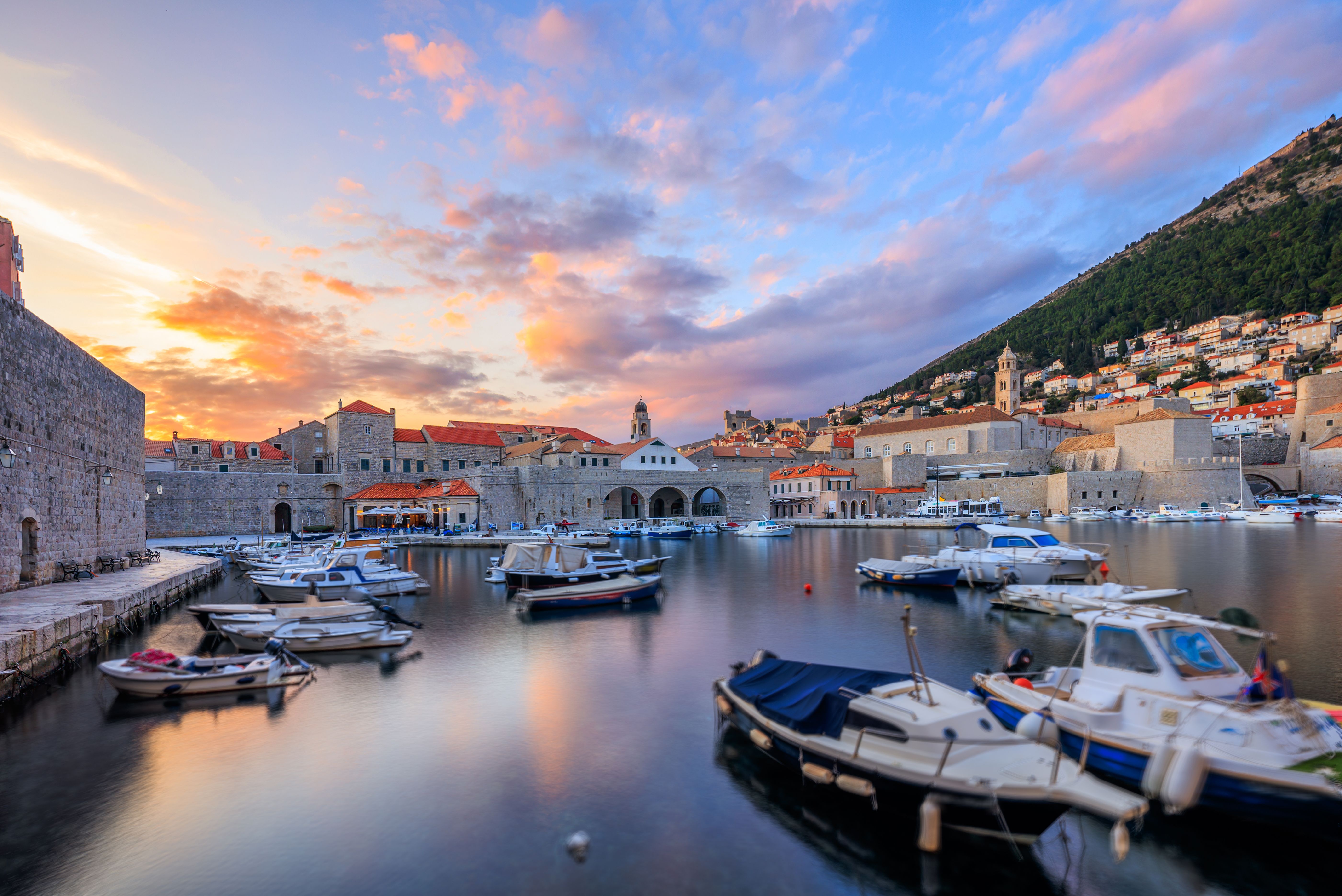 Dubrovnik harbor bay