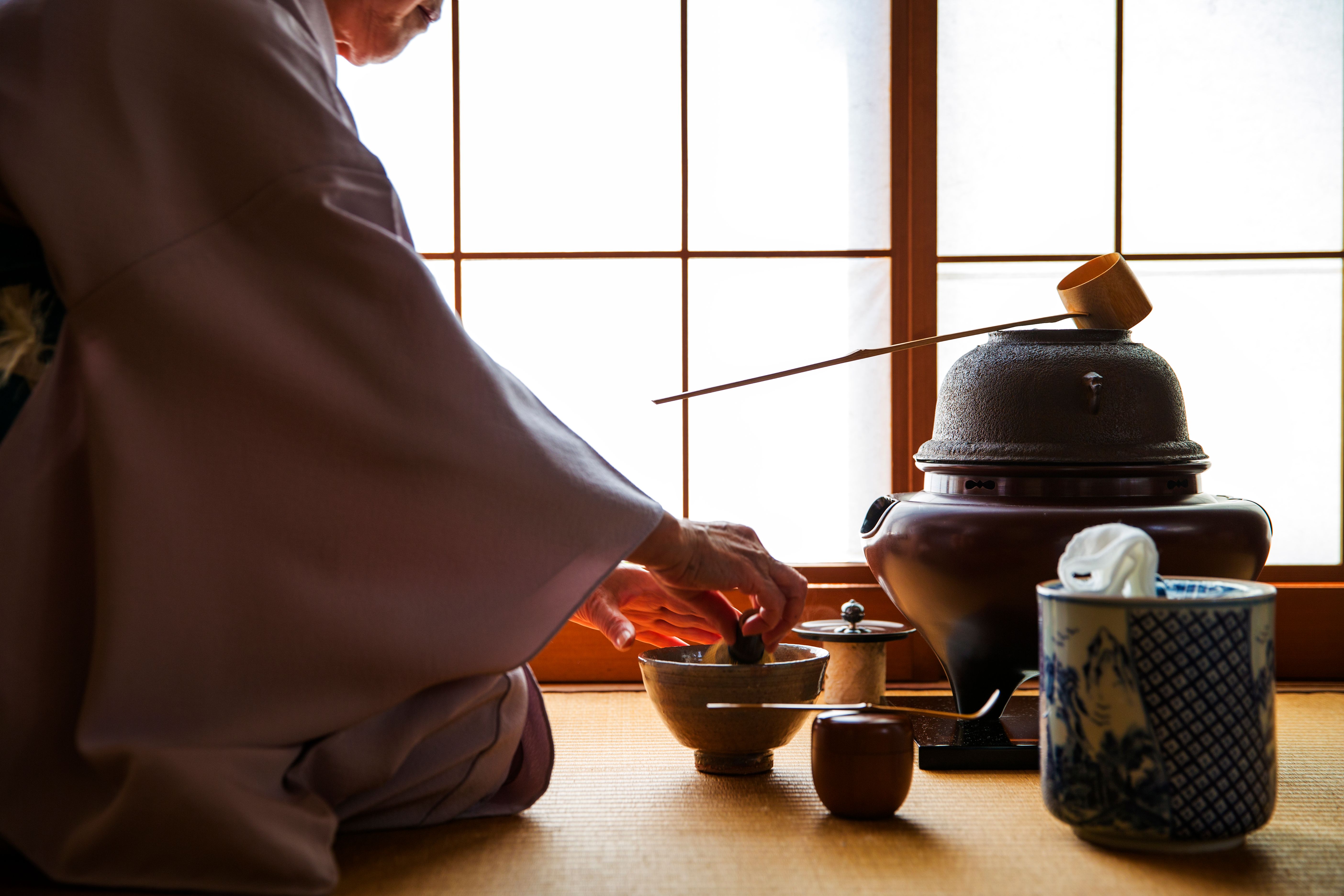 tea ceremony gathering