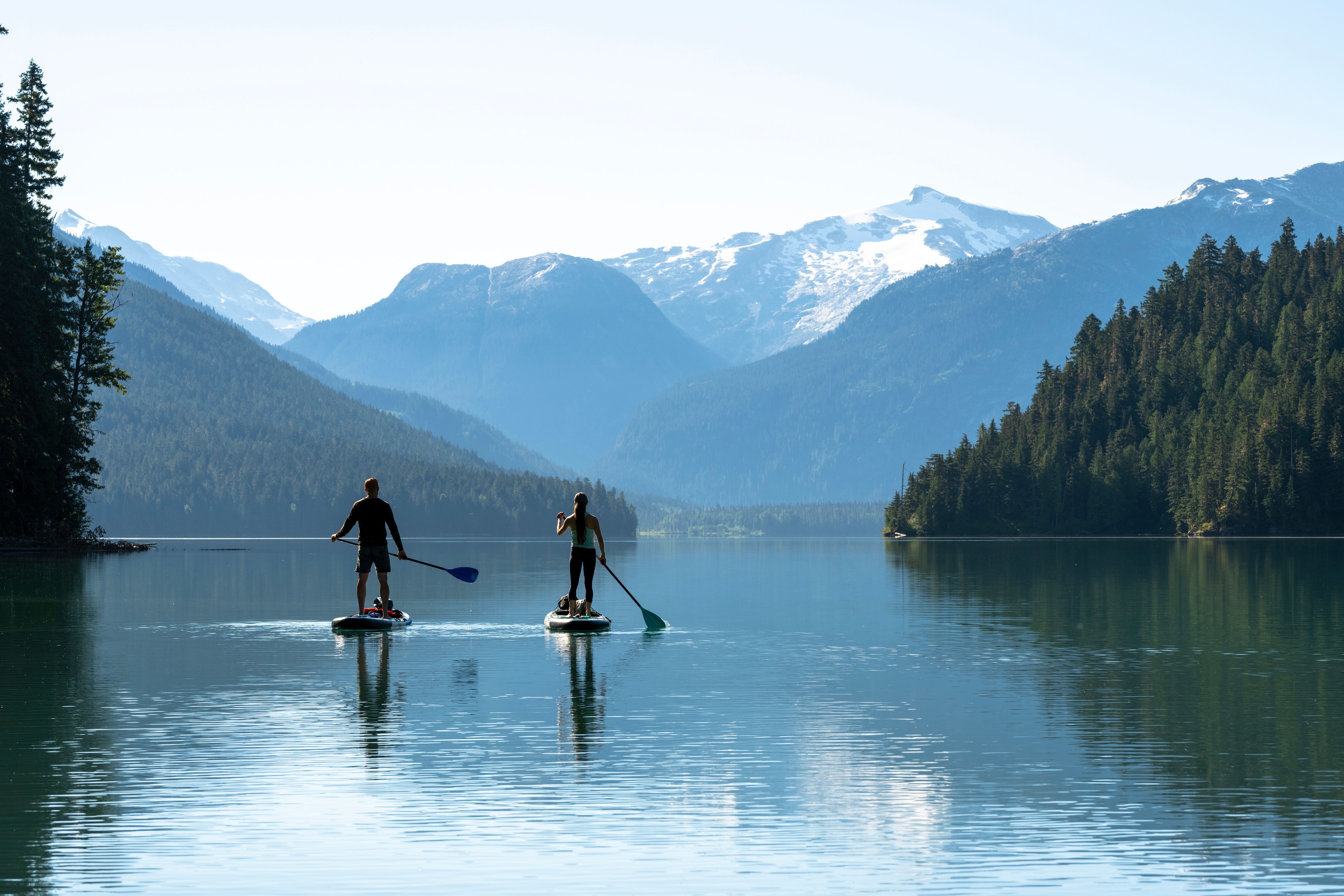 paddleboarding adventure