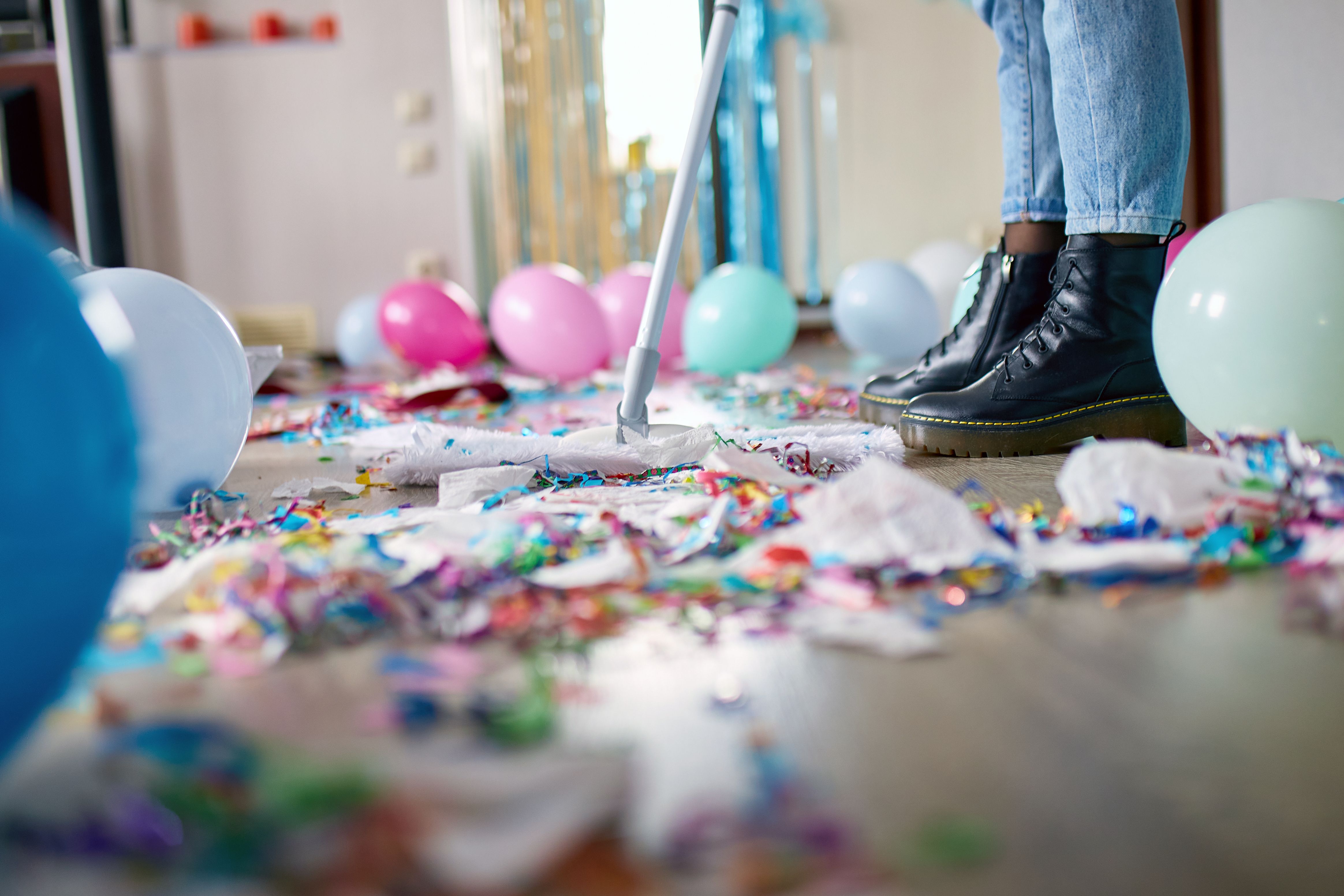 party cleanup