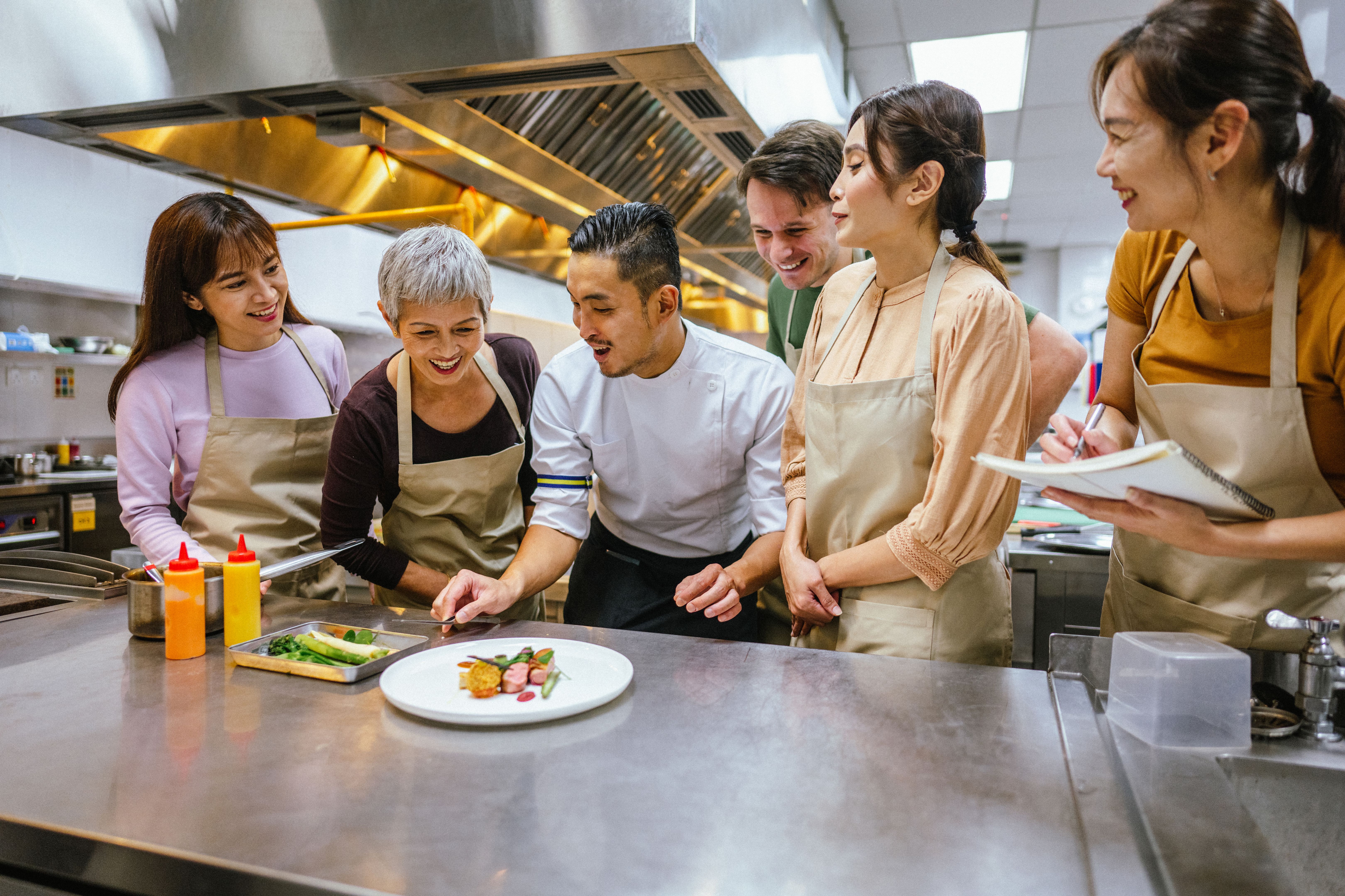 chef teaching class