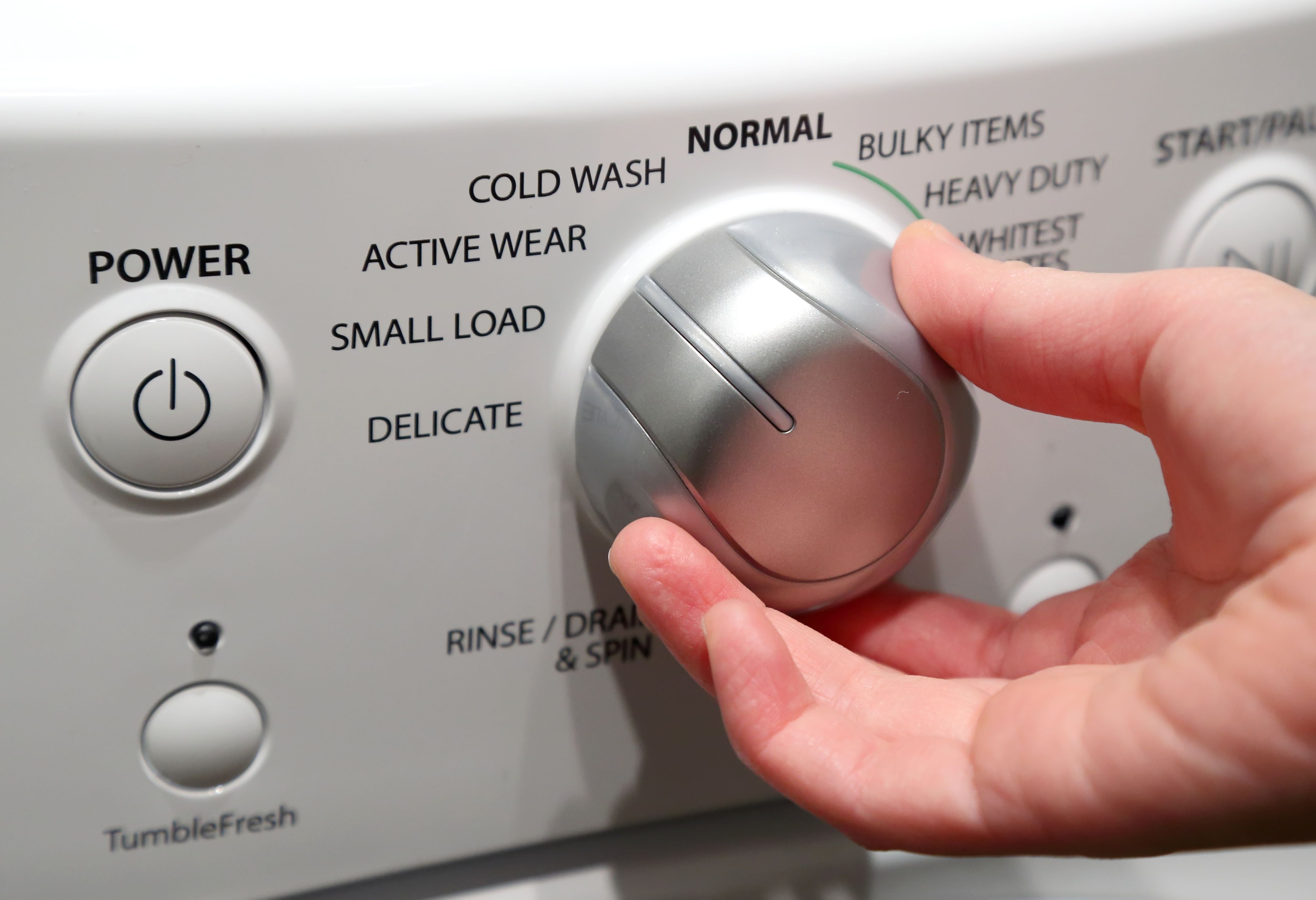 cold wash laundry