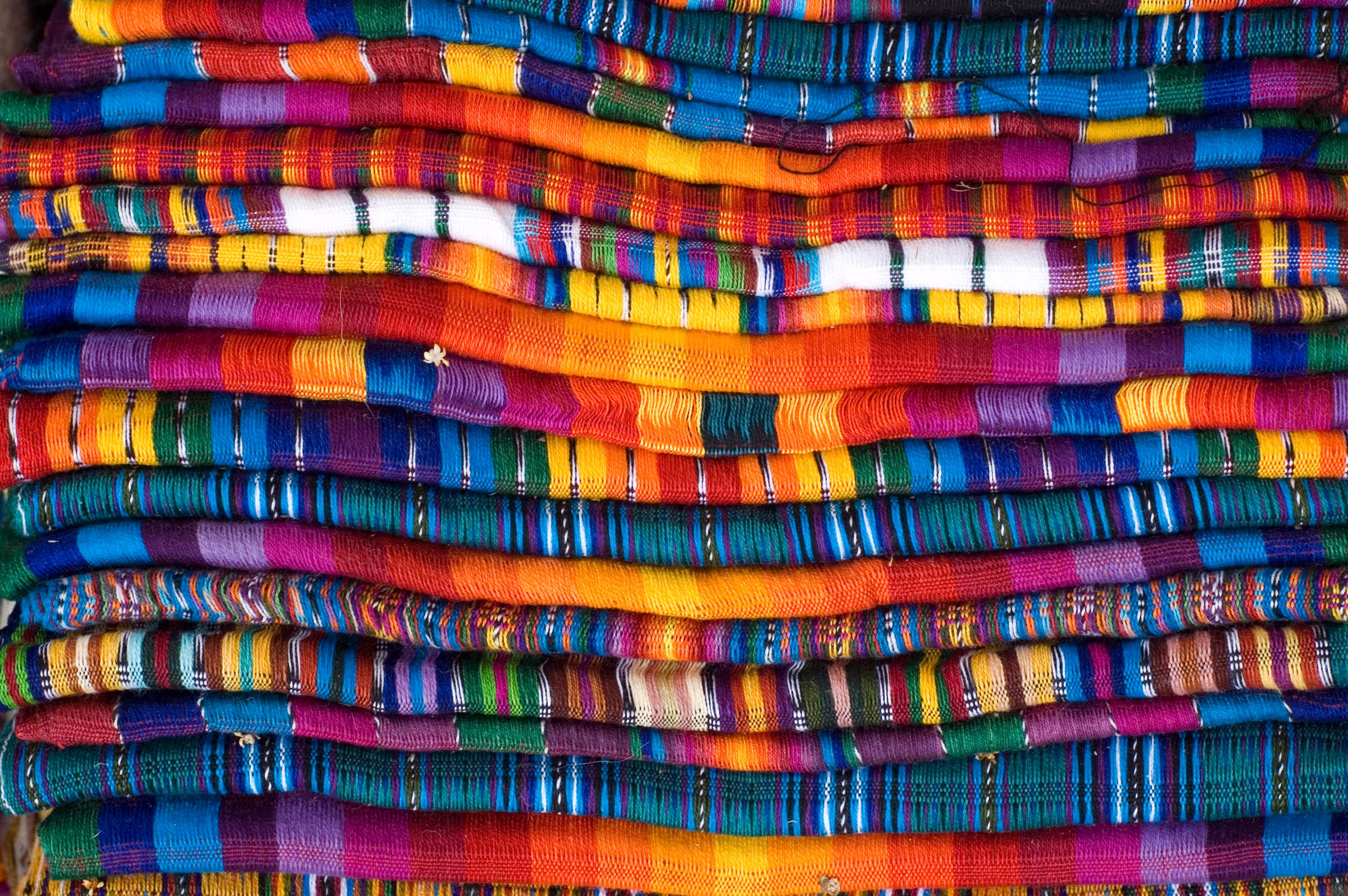 colorful textiles