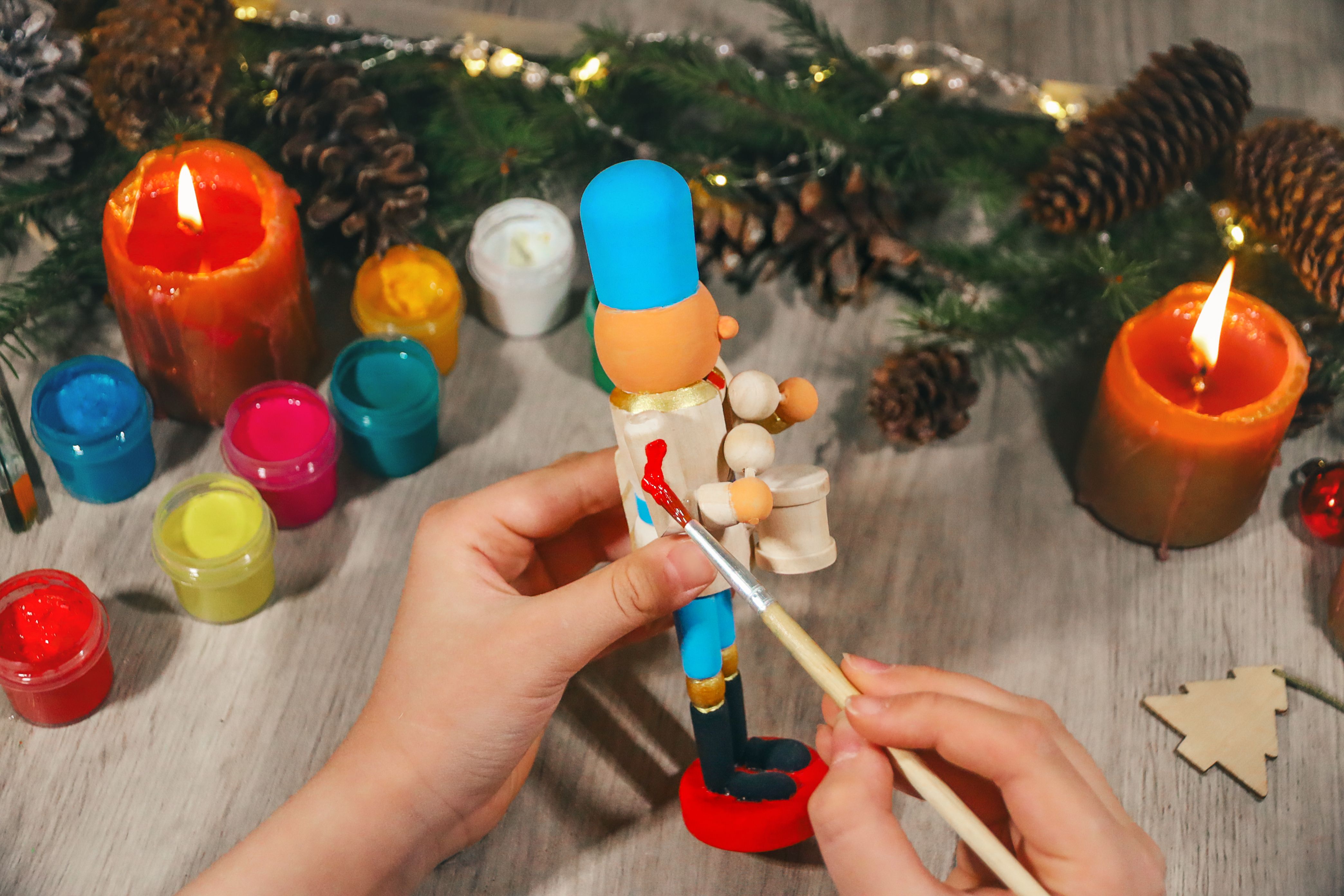 winter holiday crafts