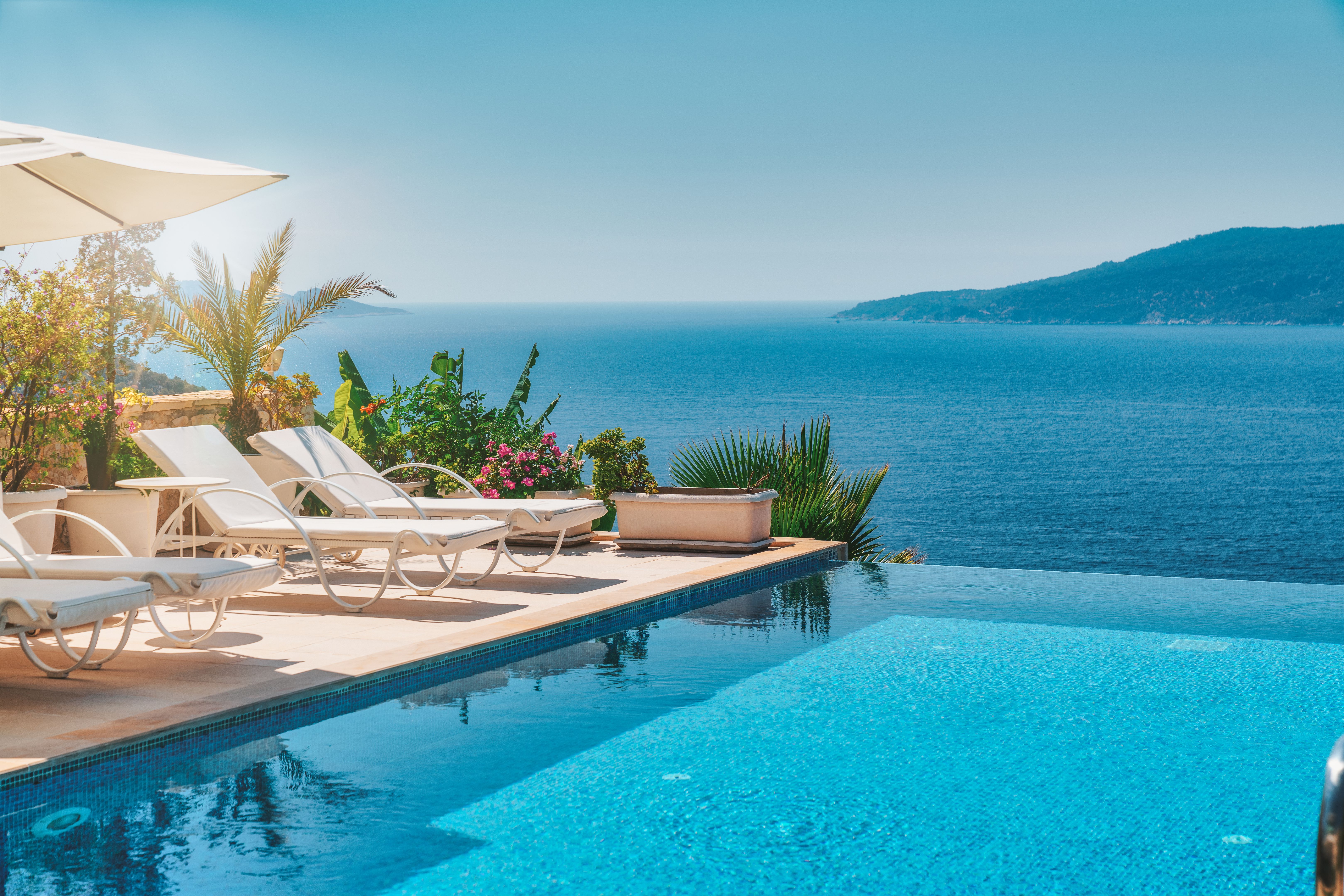 luxury tropical villa