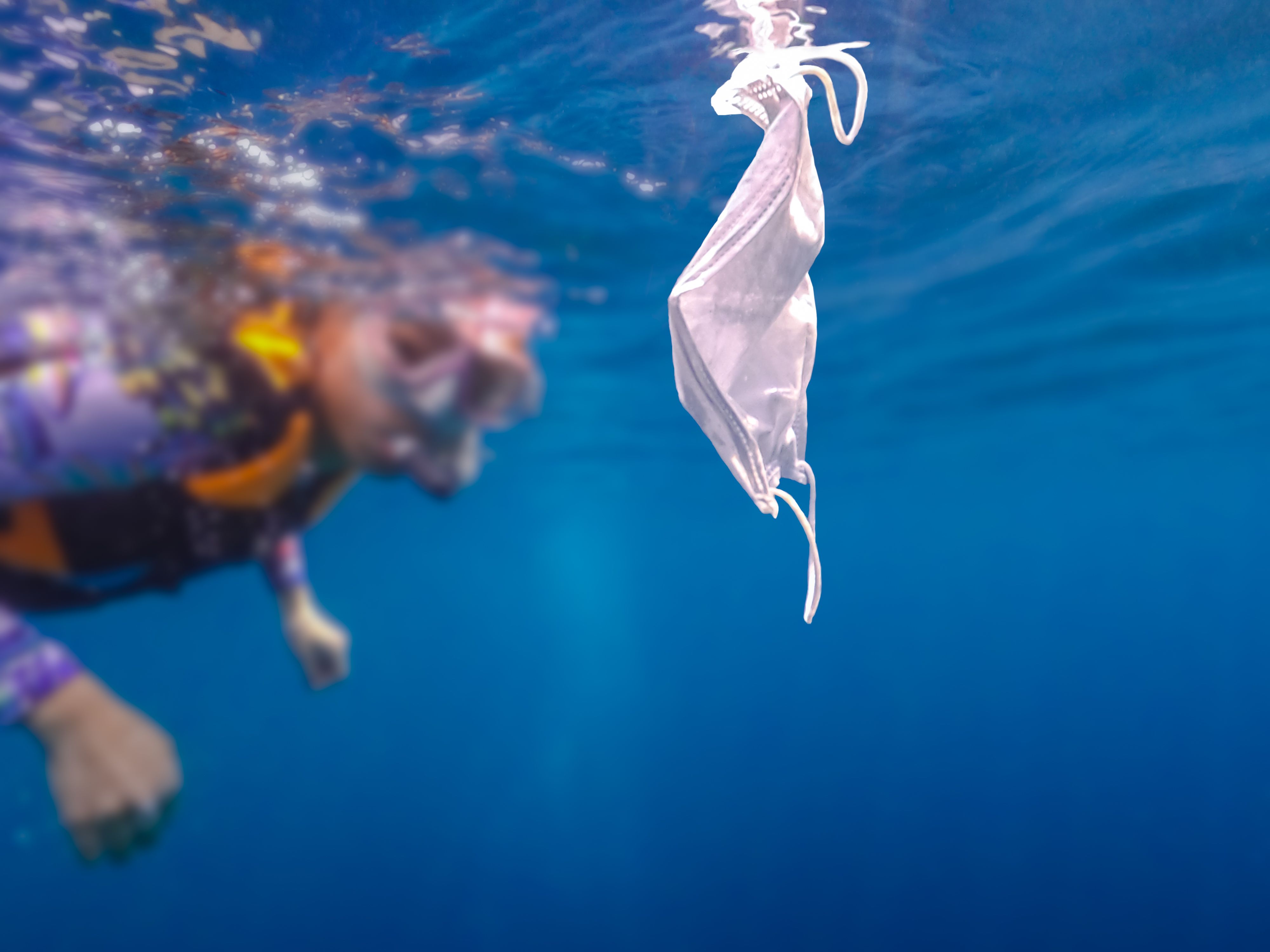 diver cleaning