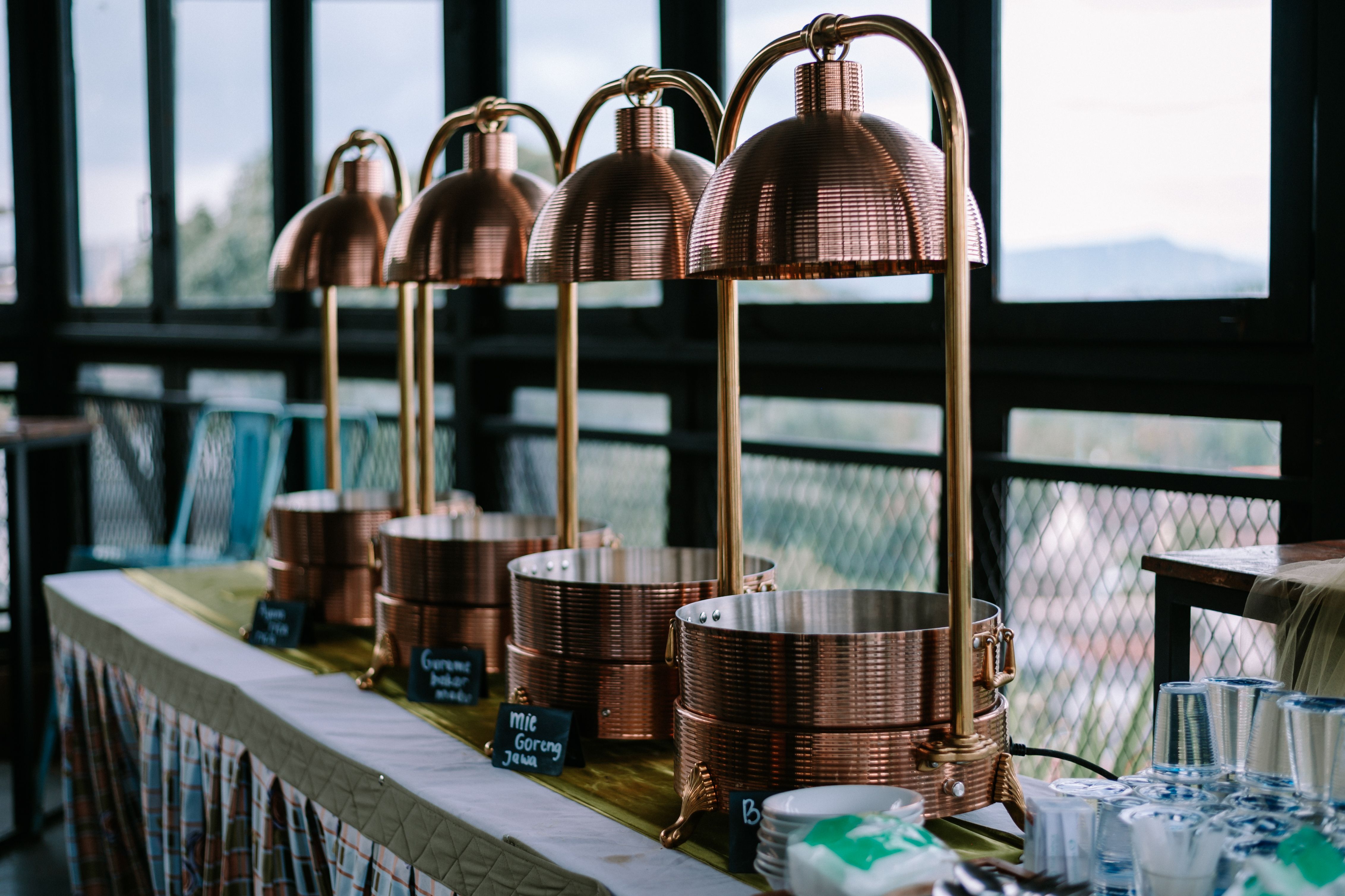 interactive food stations