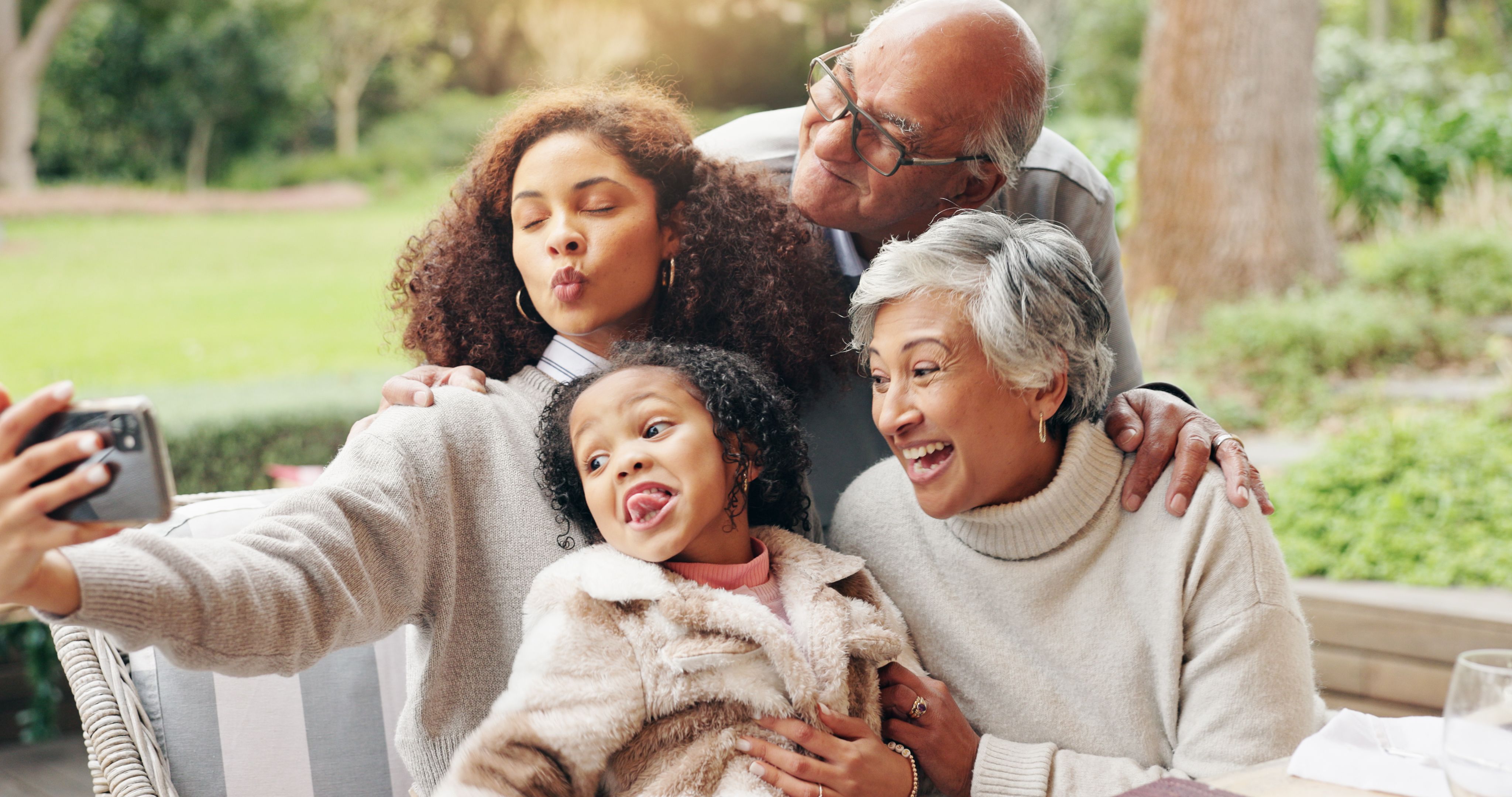 grandparents social media