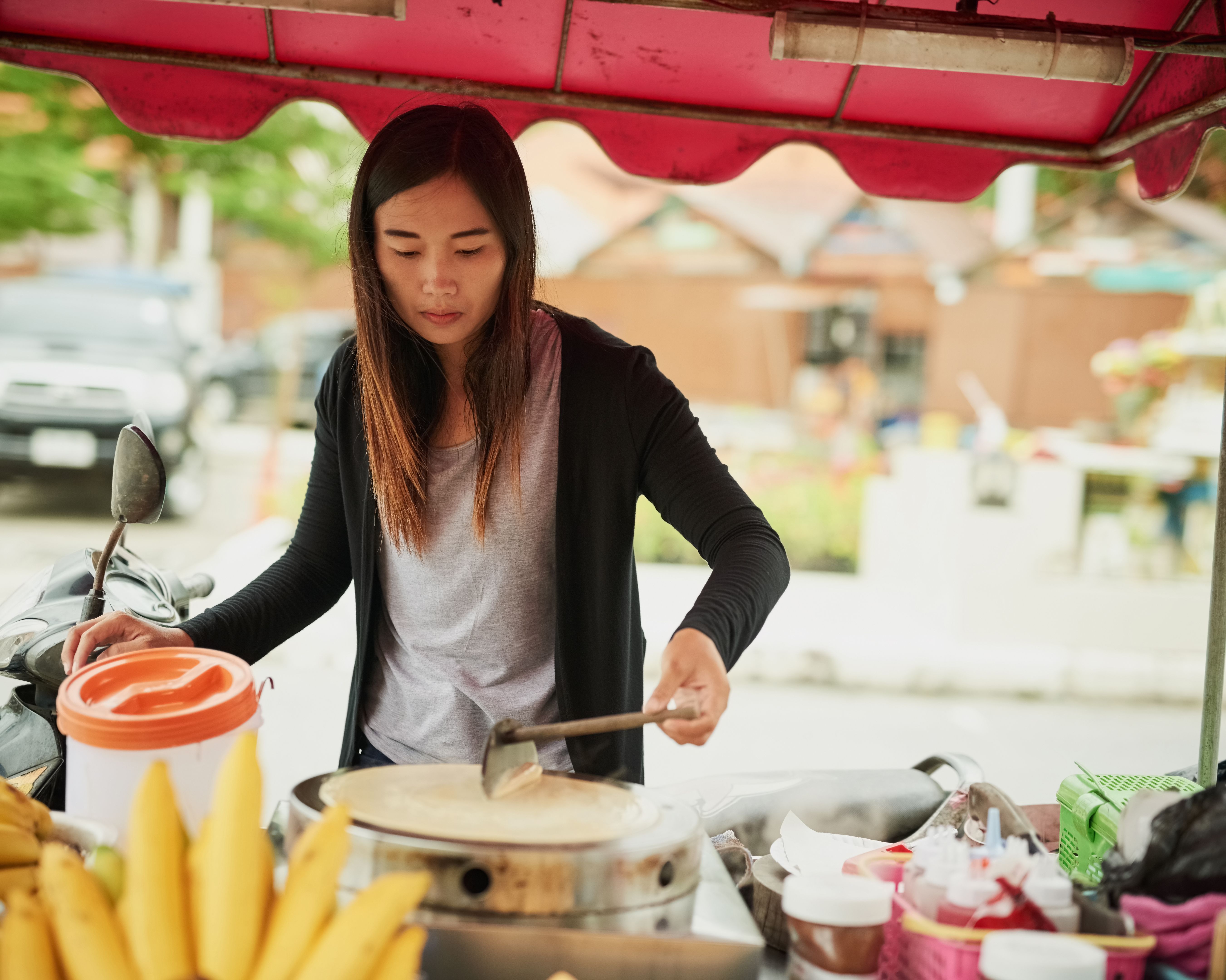 market food stall