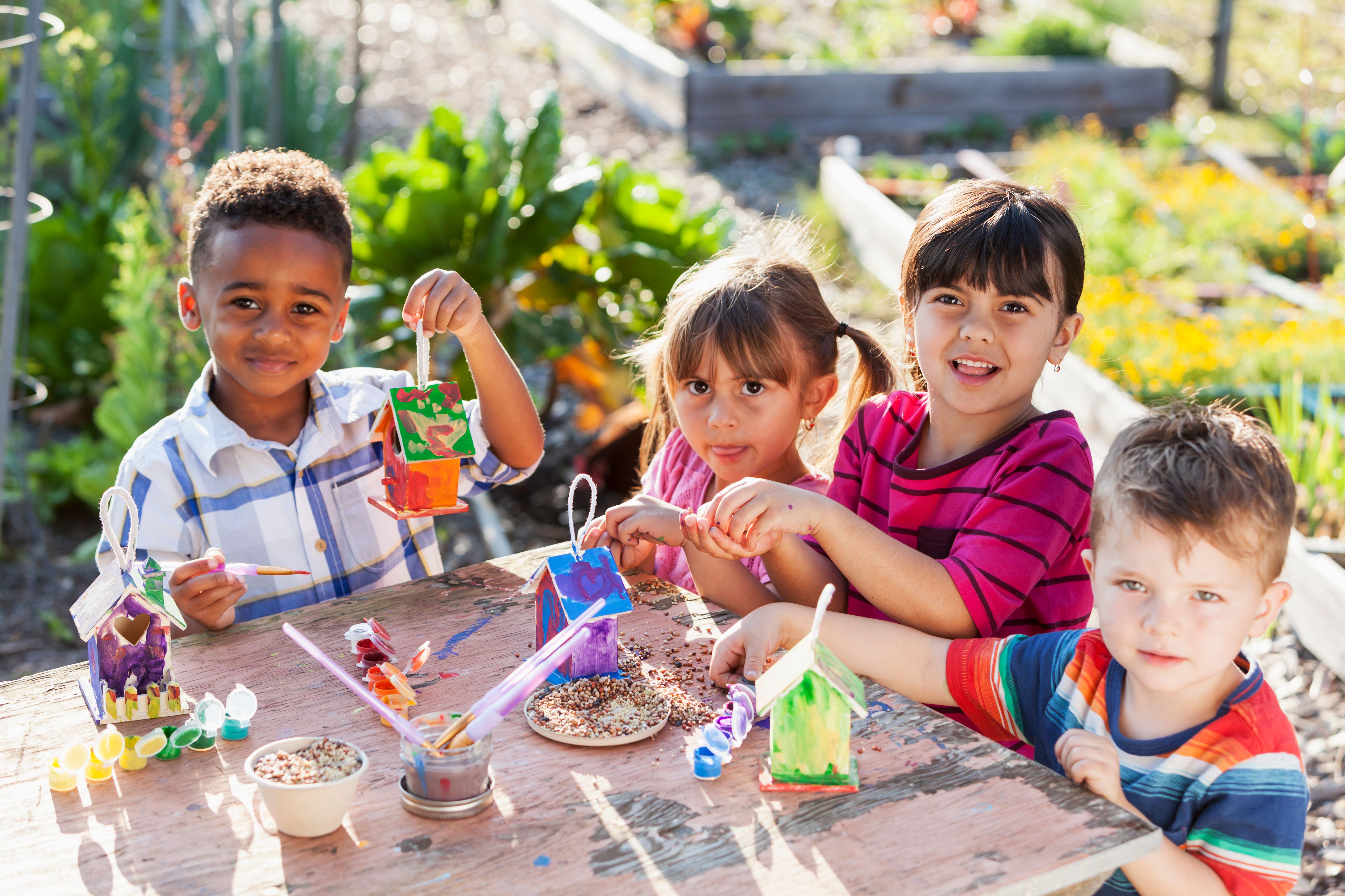 children outdoor play