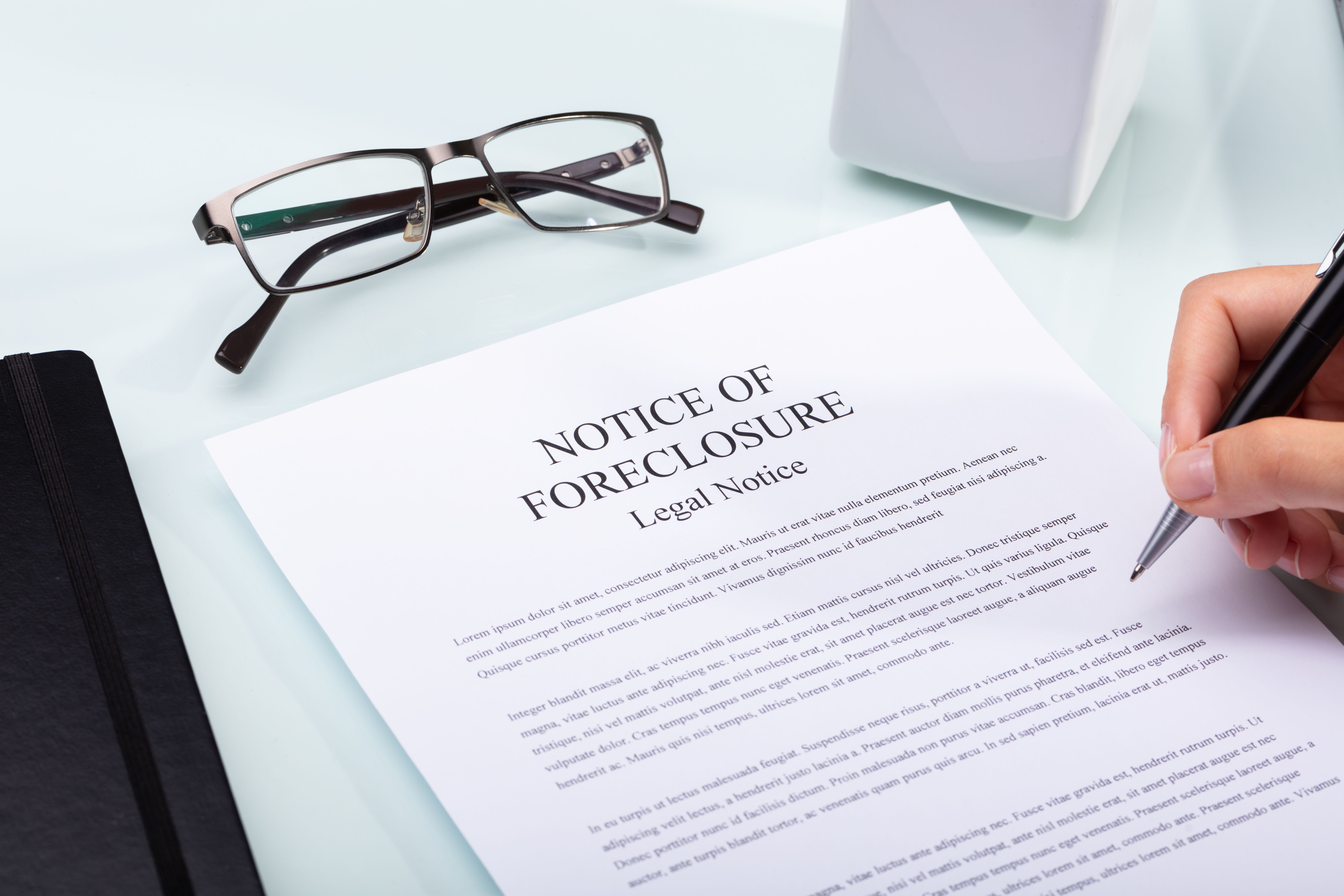 foreclosure notice