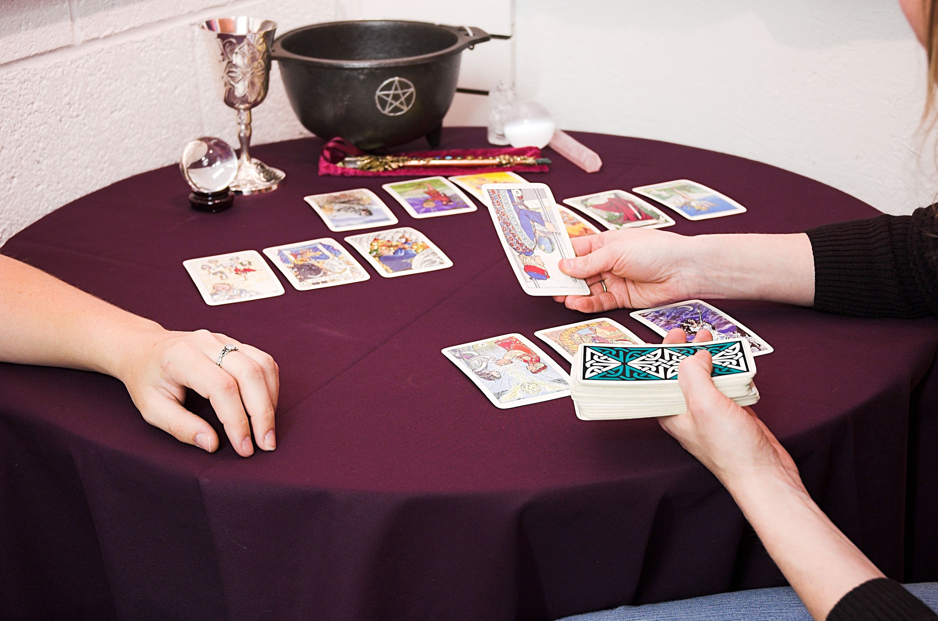 tarot reading process