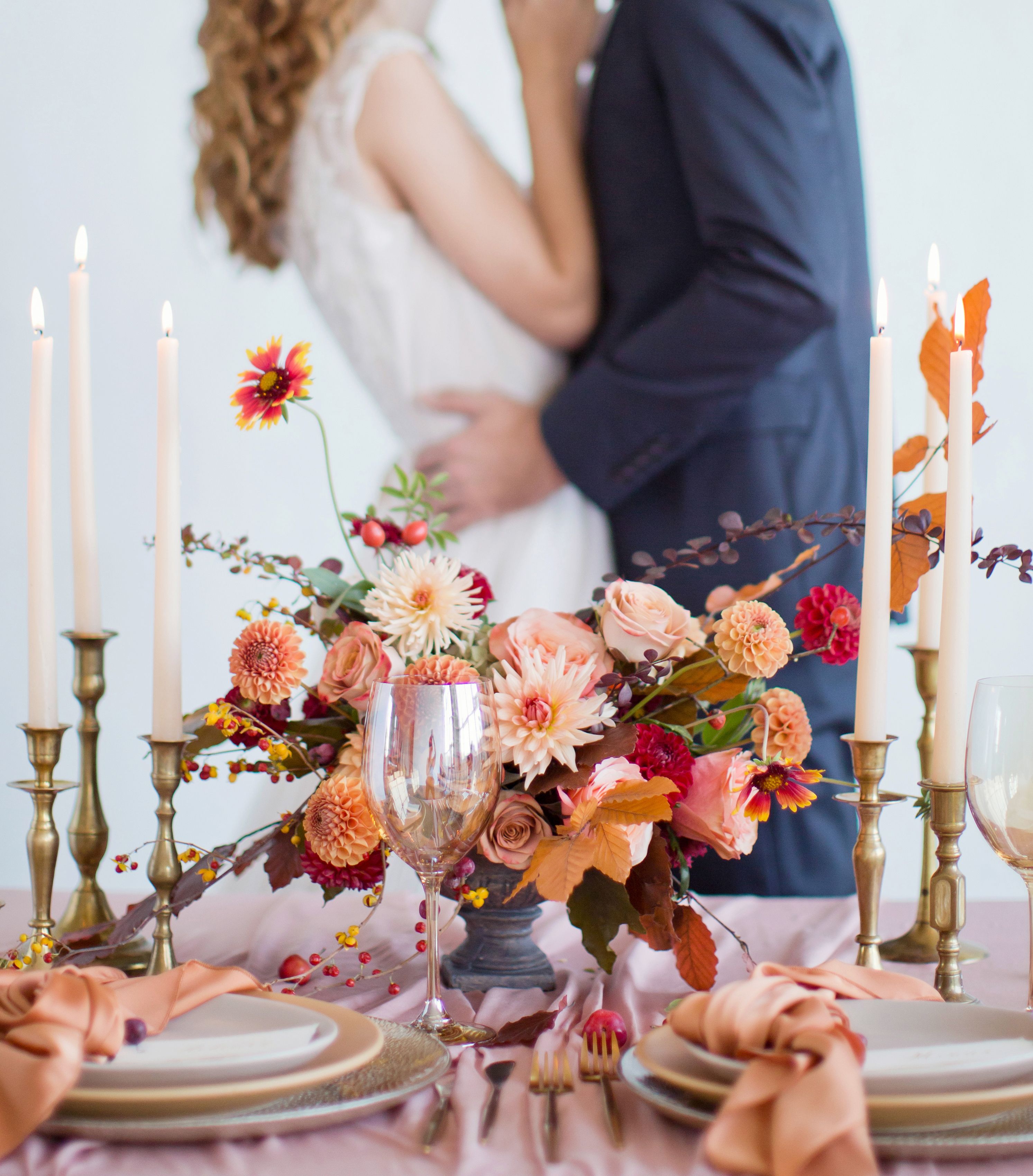 autumn wedding decor