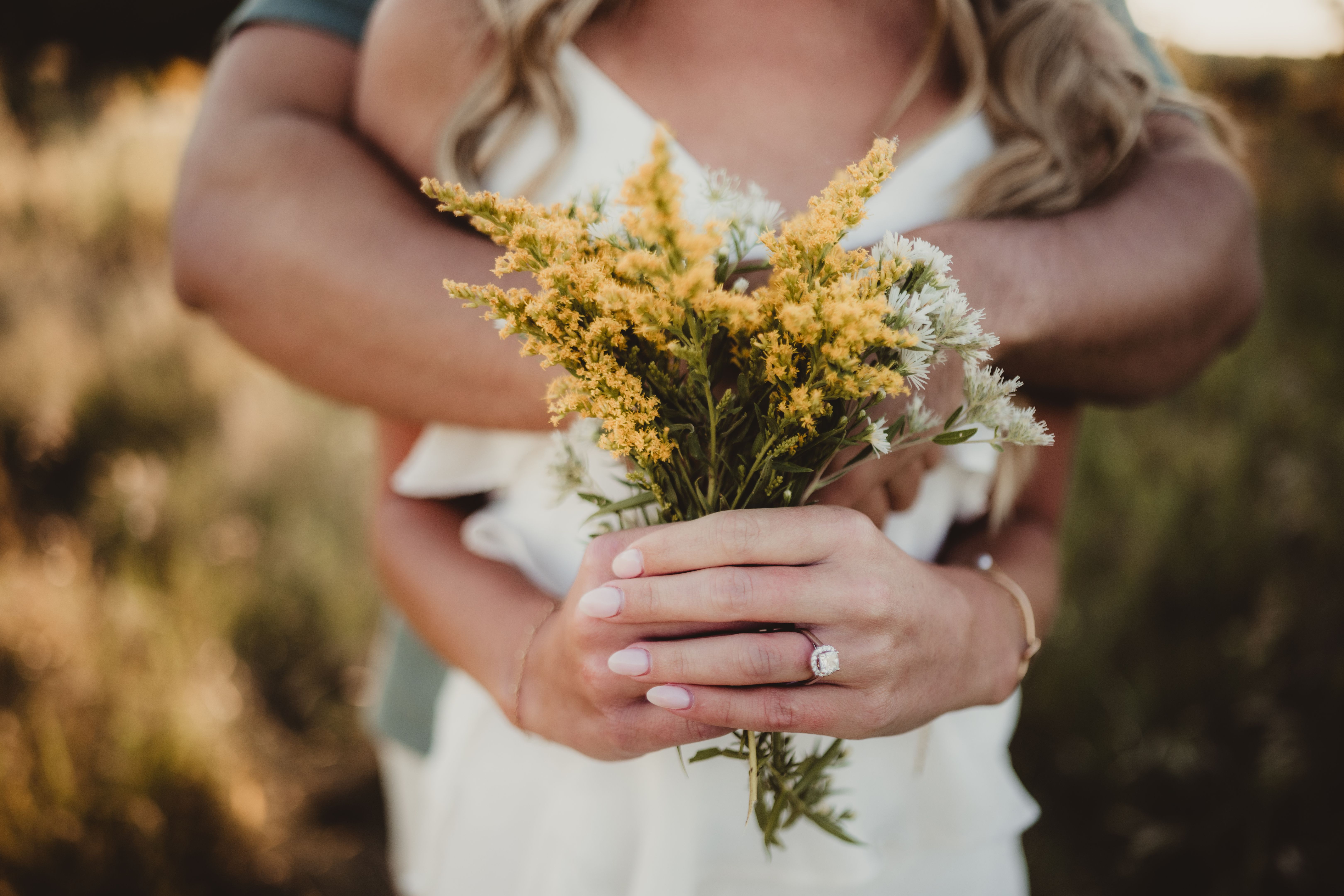 personalized engagement shoot