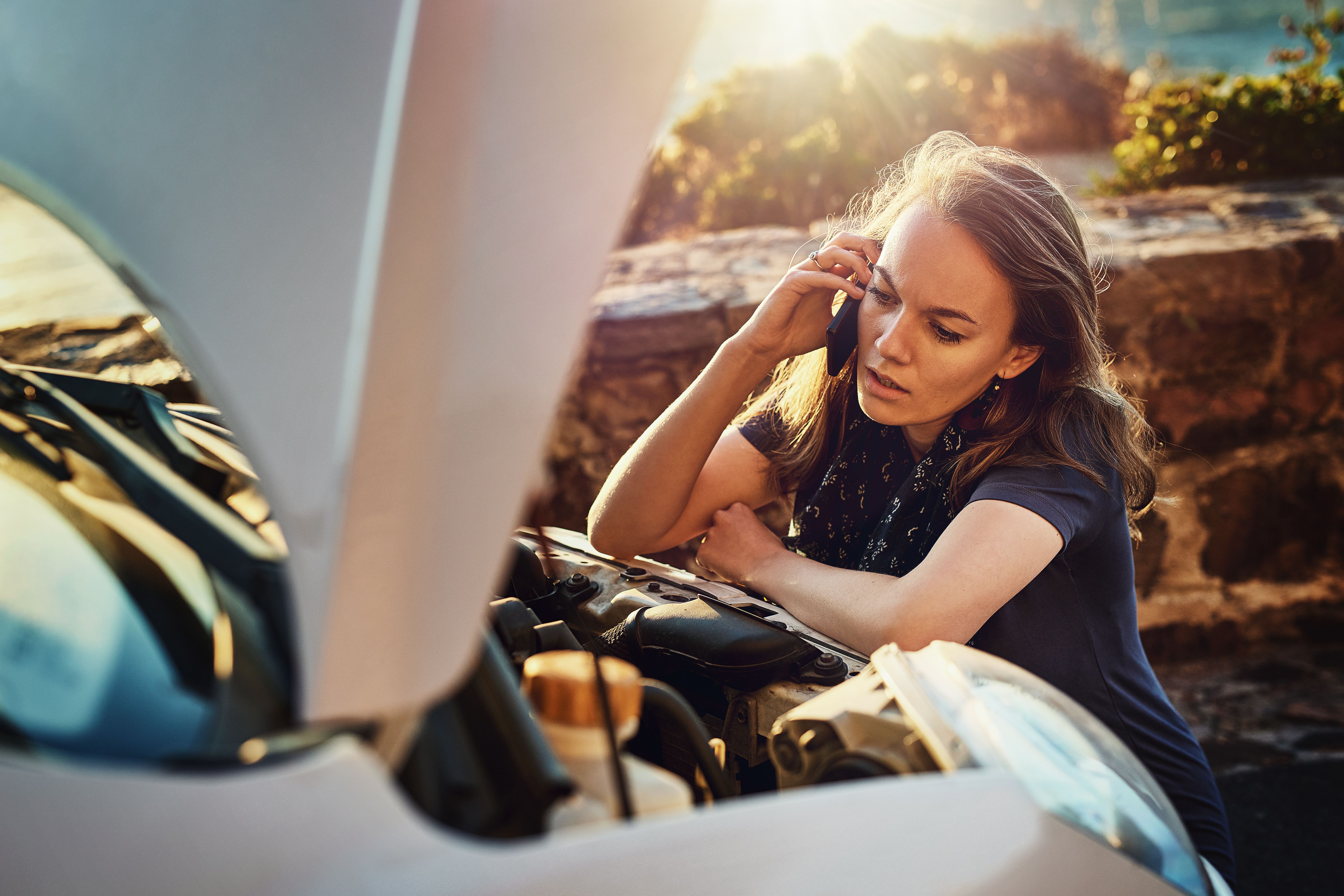 car breakdown roadside