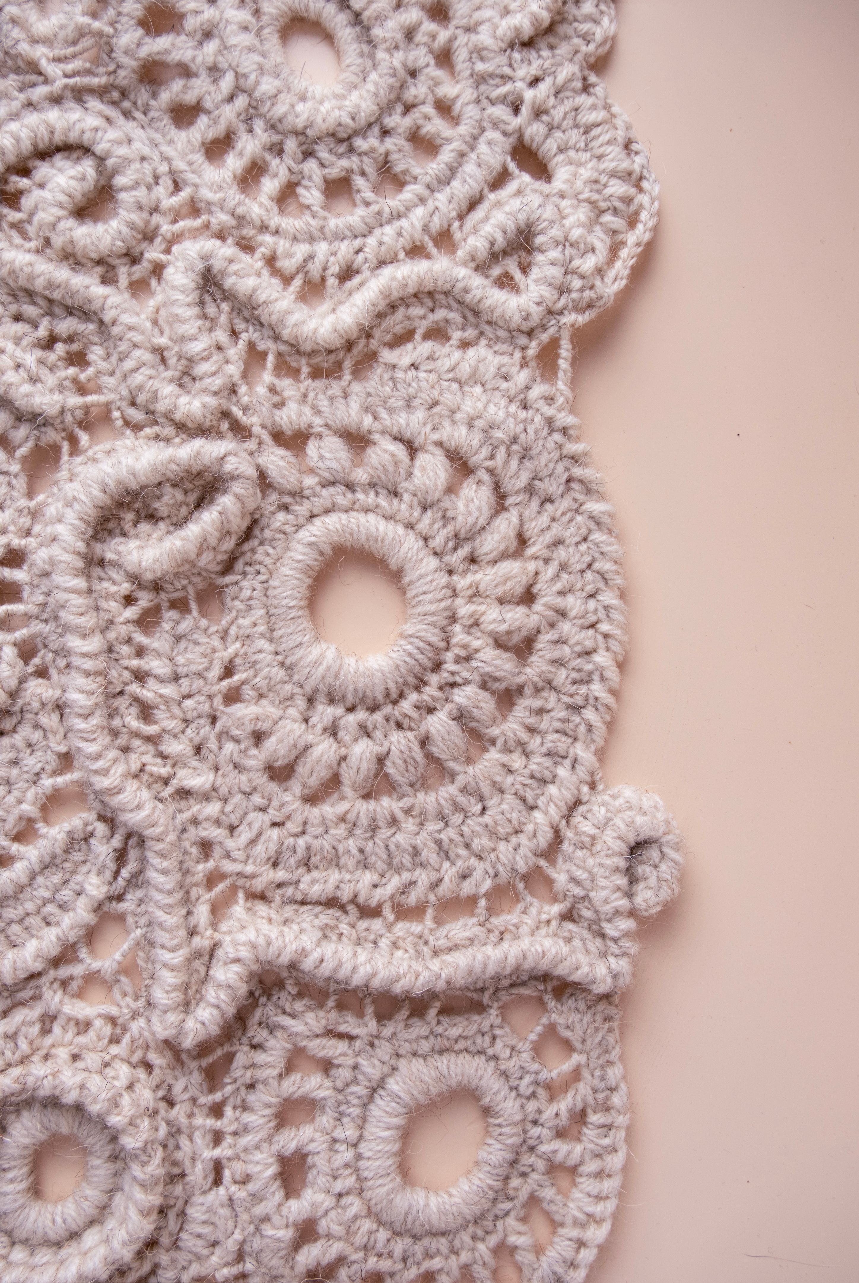 modern crochet elements