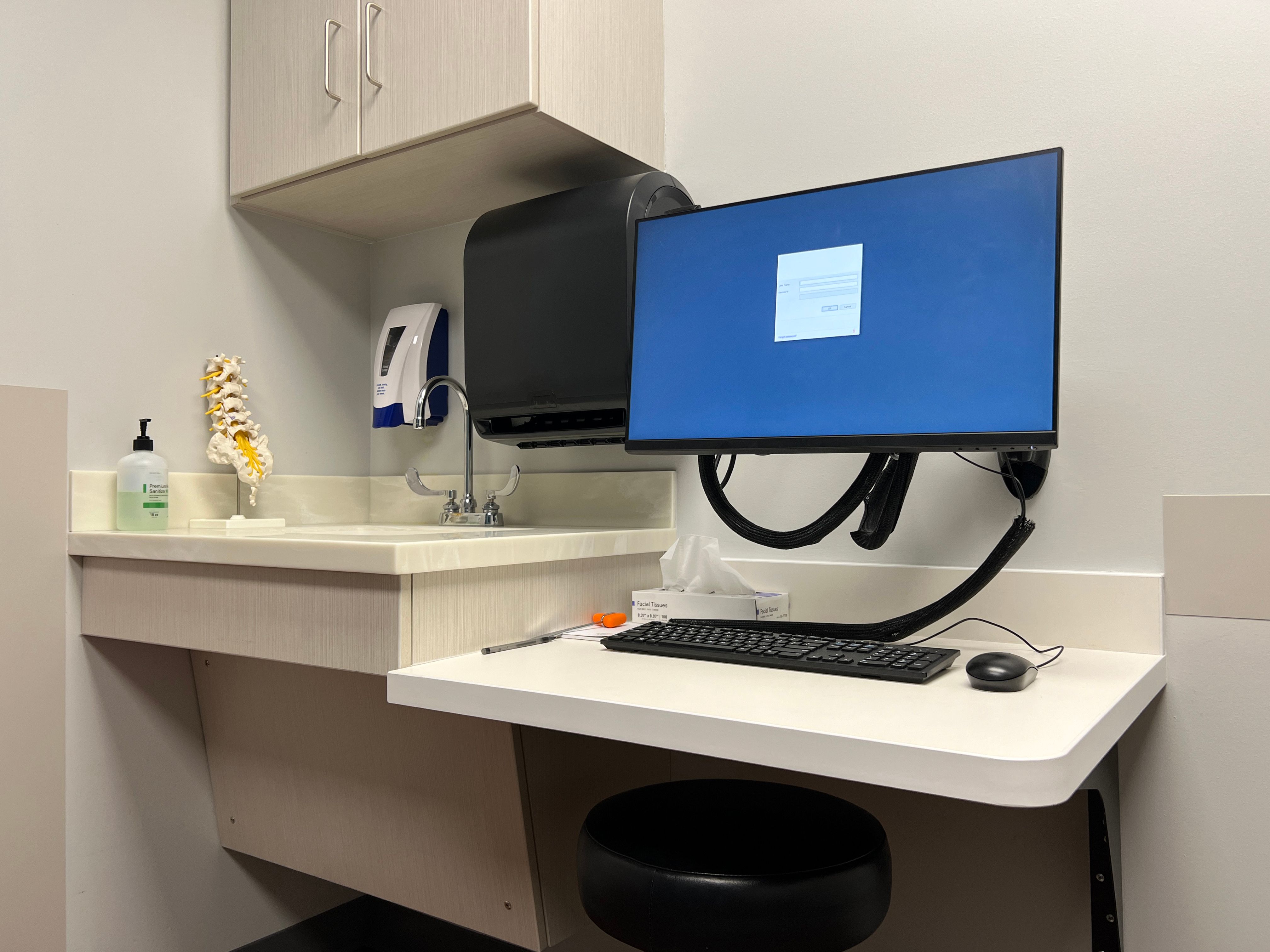 waiting room amenities