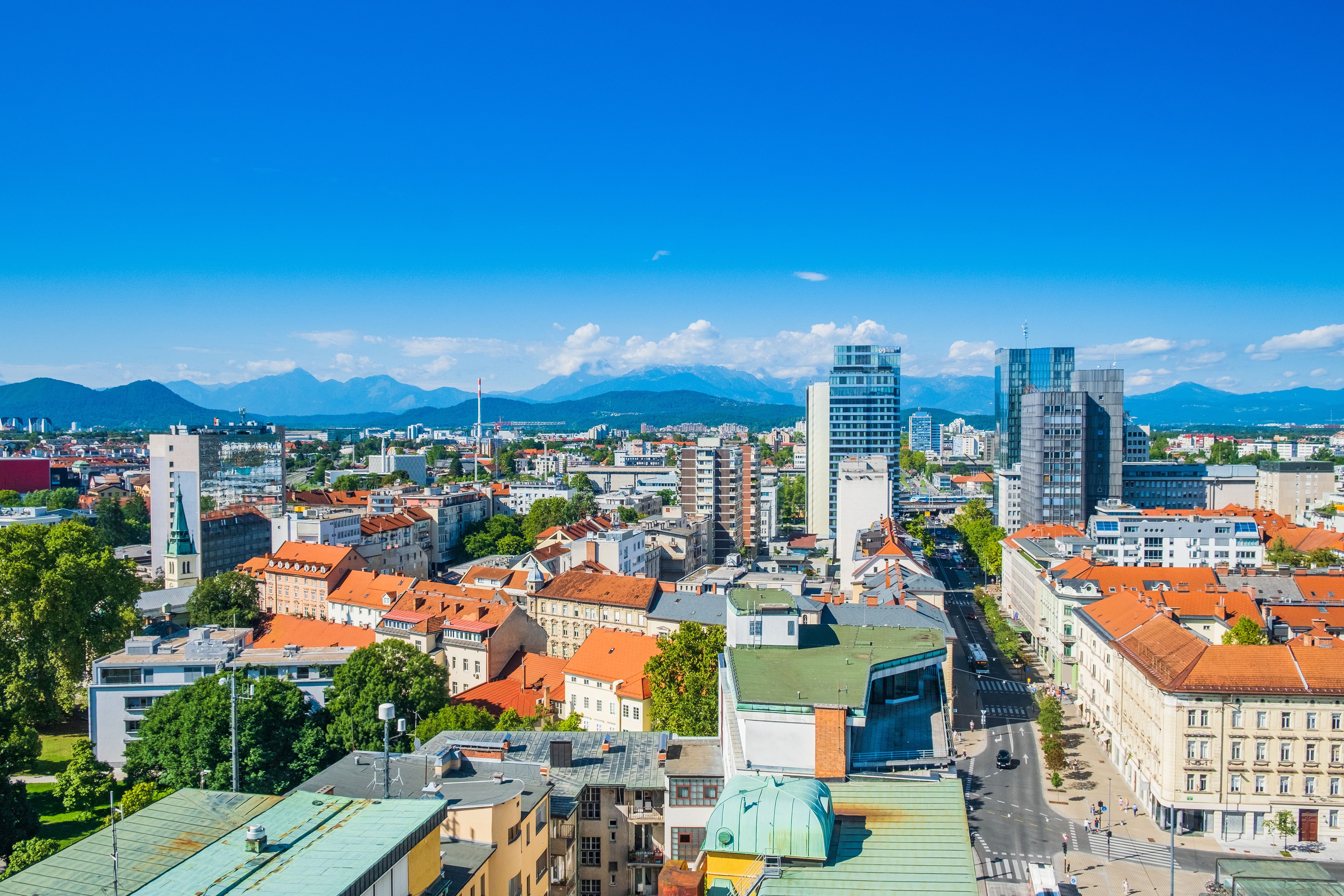 cityscape ljubljana