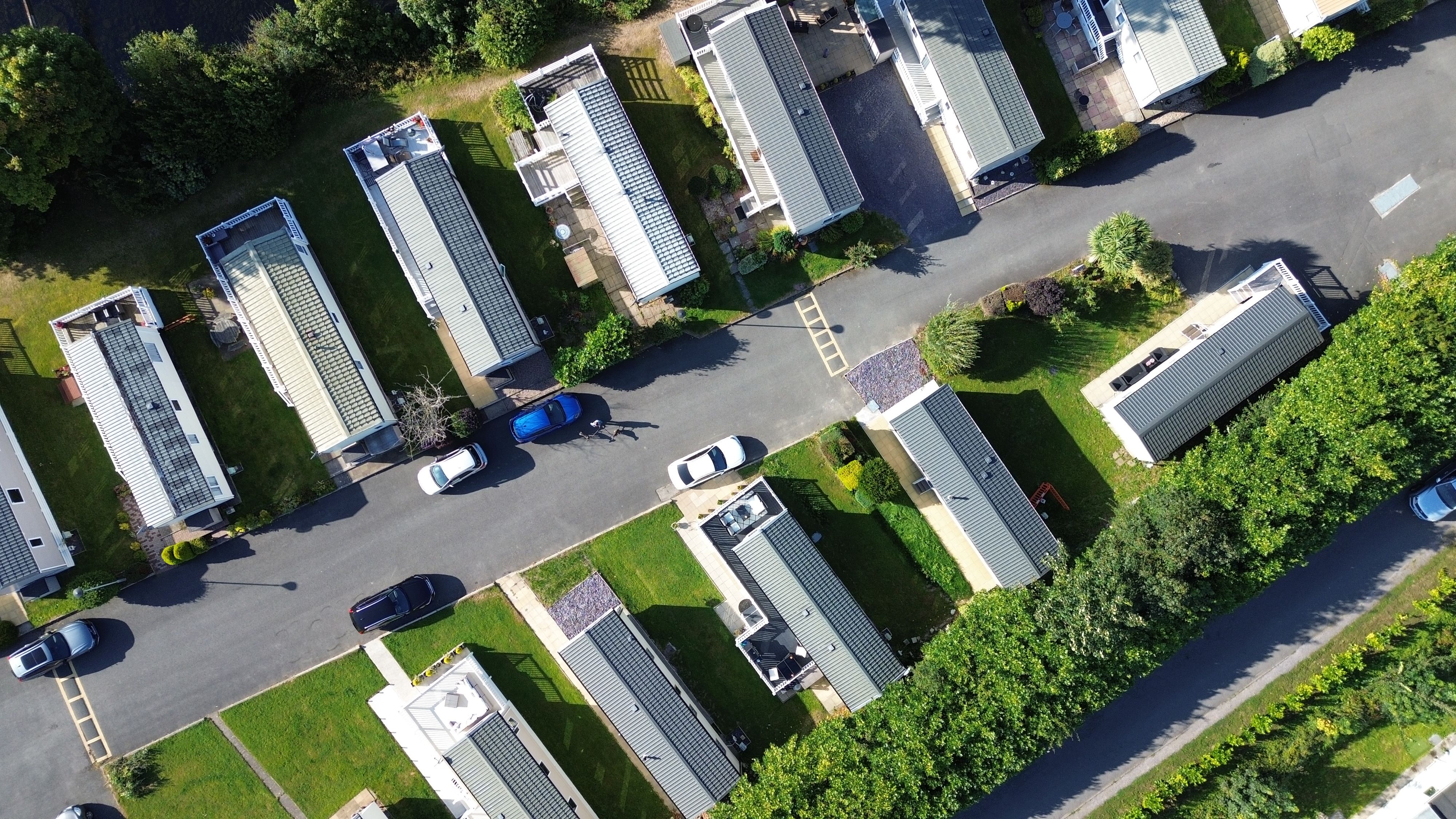 mobile home park landscaping