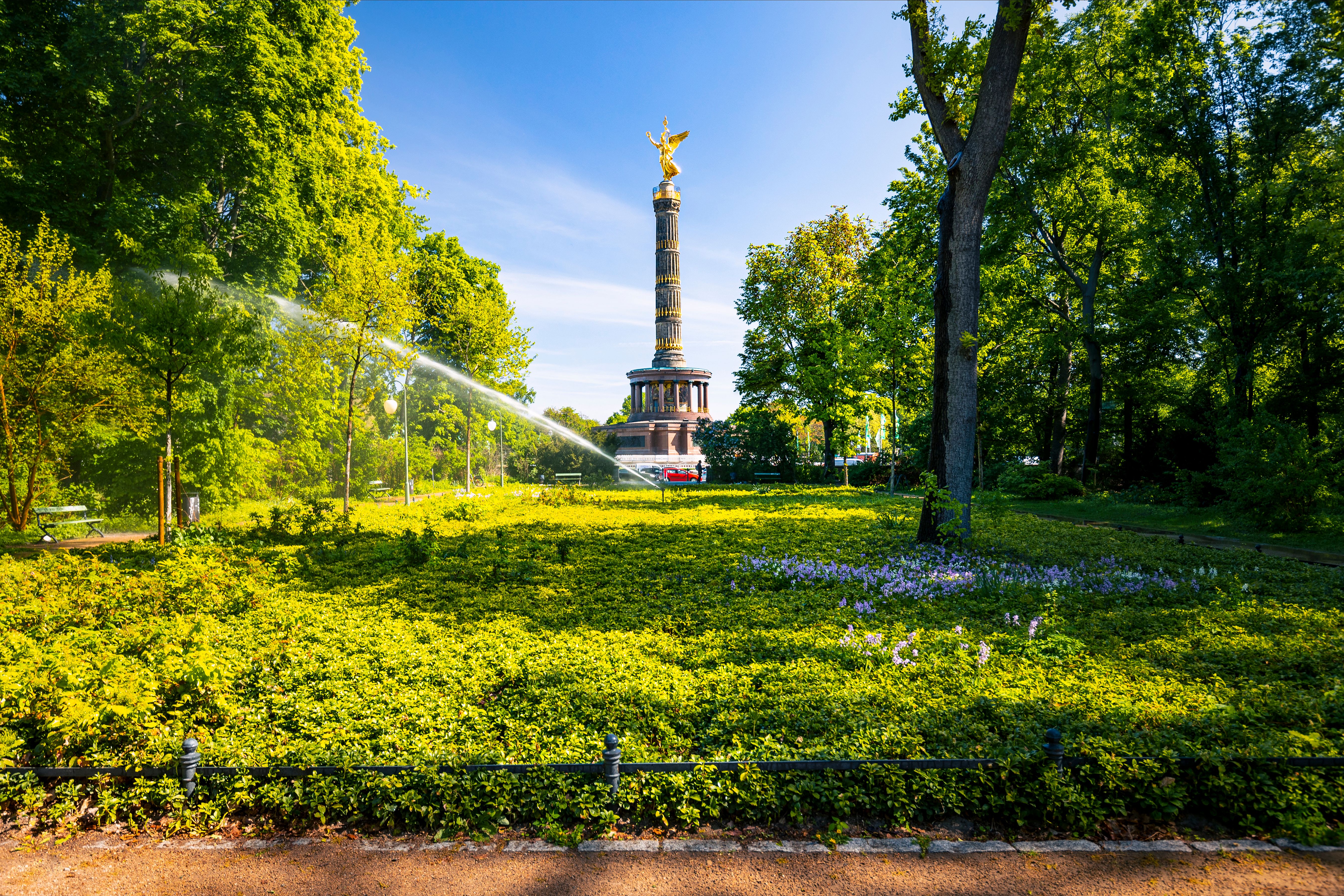 berlin park spring