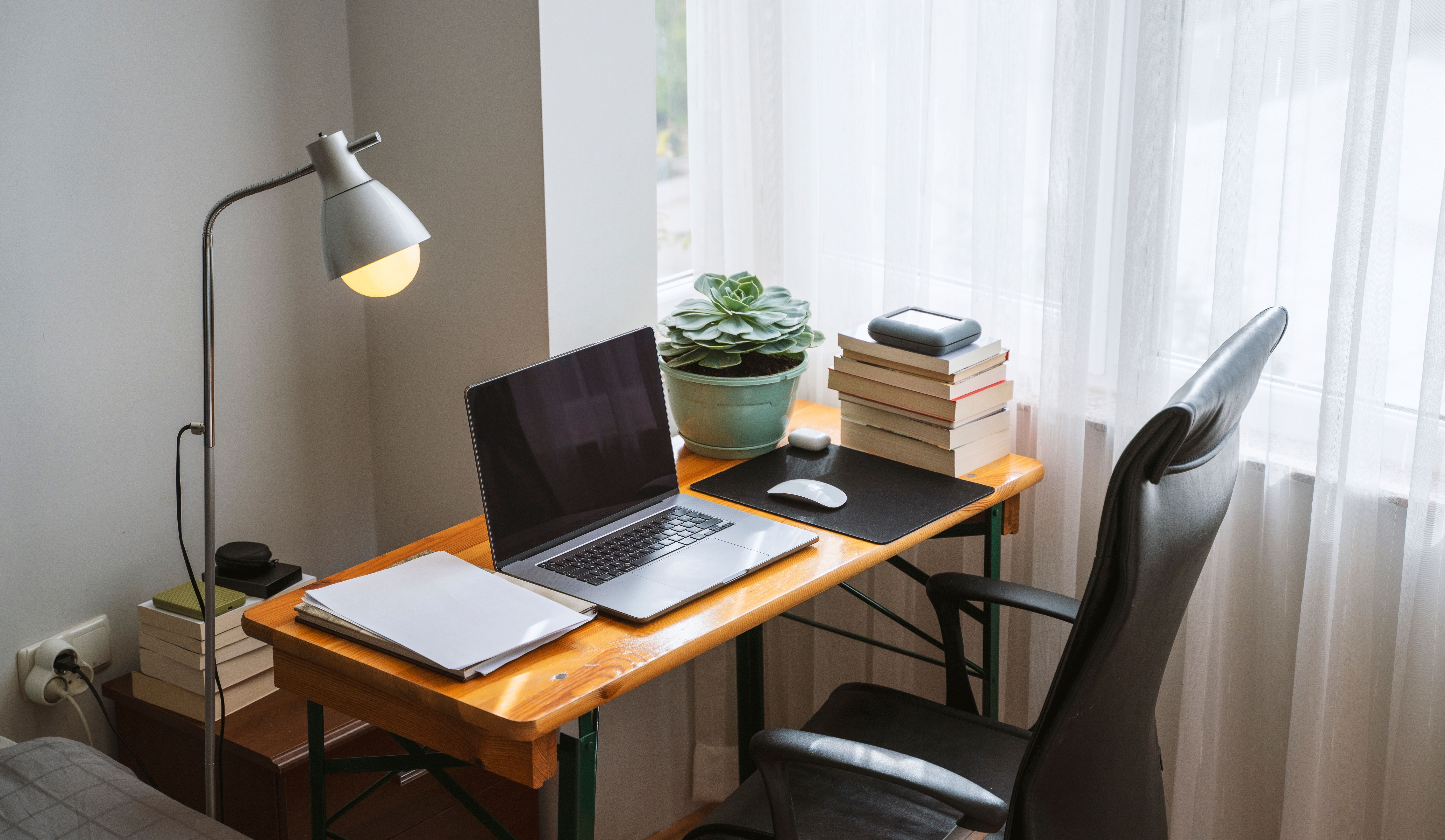 remote work setup