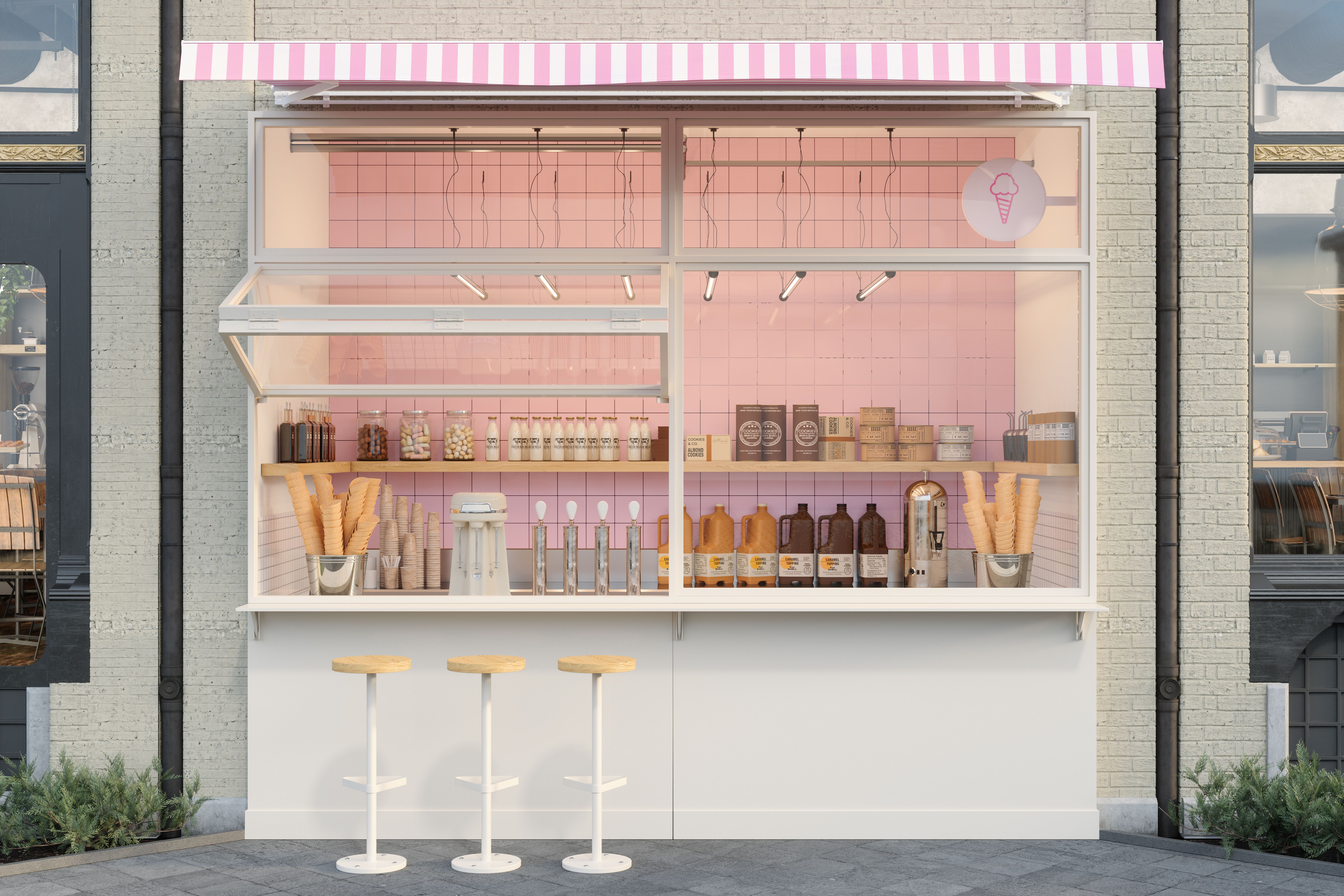 ice cream parlor