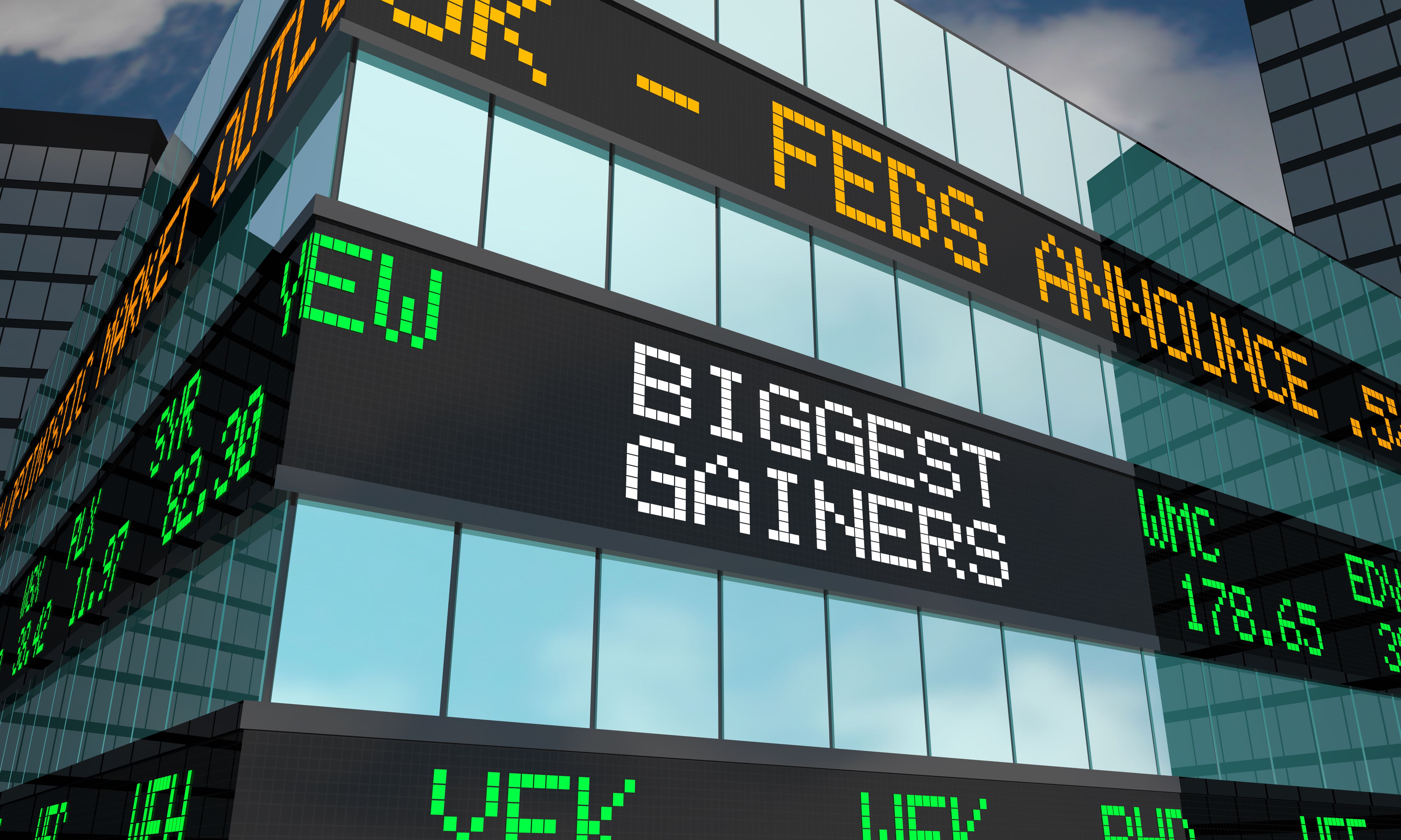 stock gainers