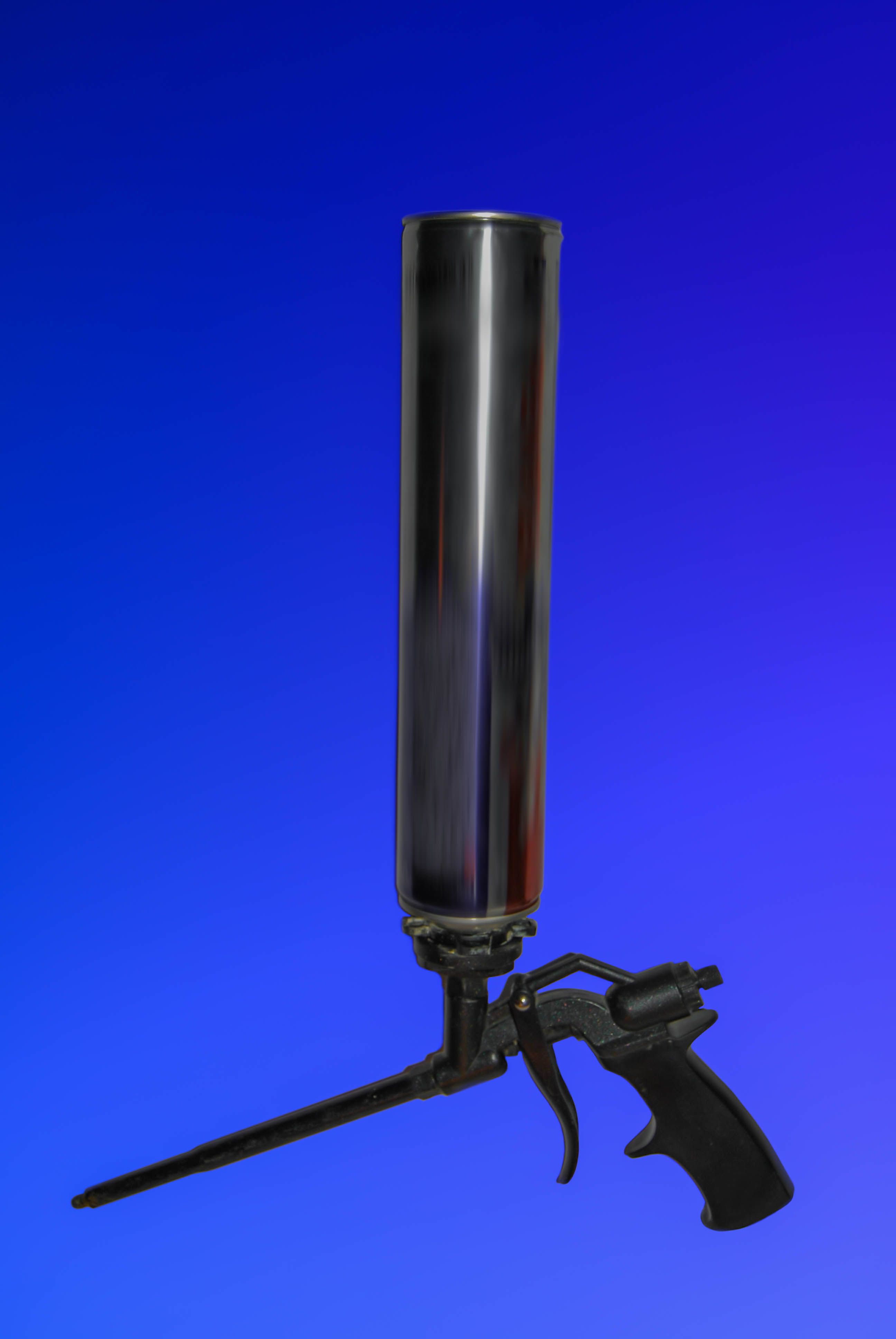 Gun for supplying construction foam.