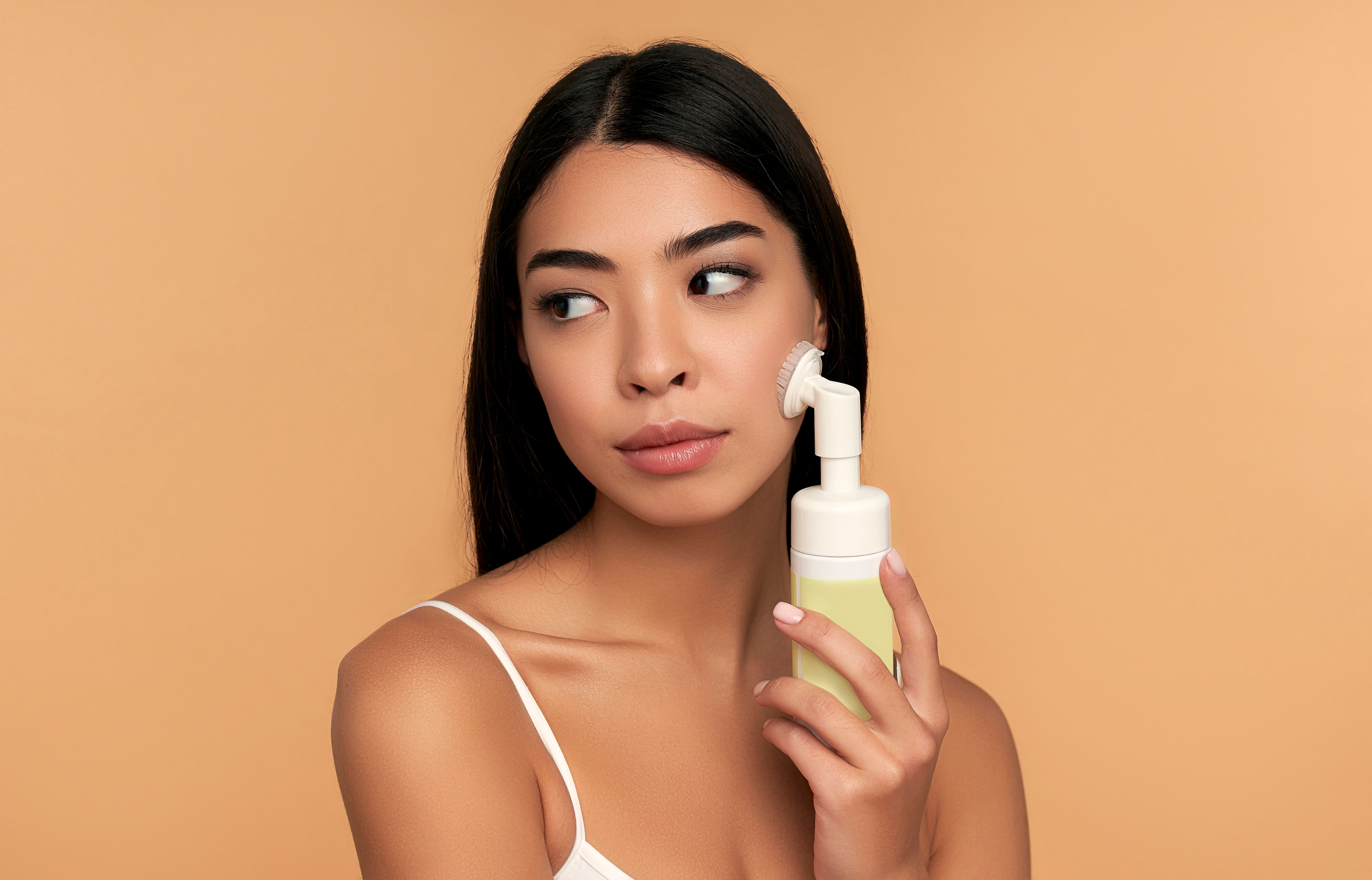 Beauty woman on background