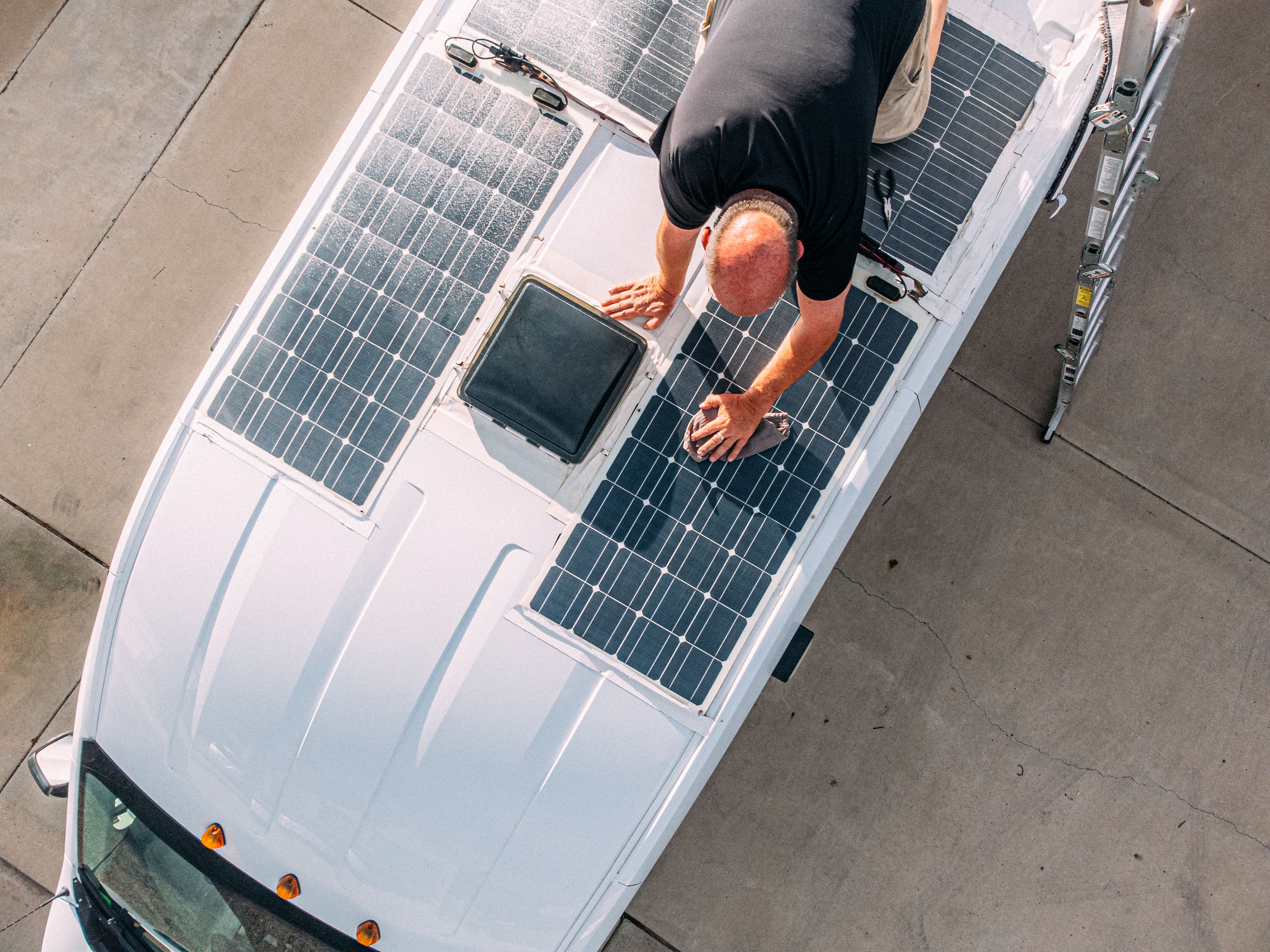 solar panels maintenance