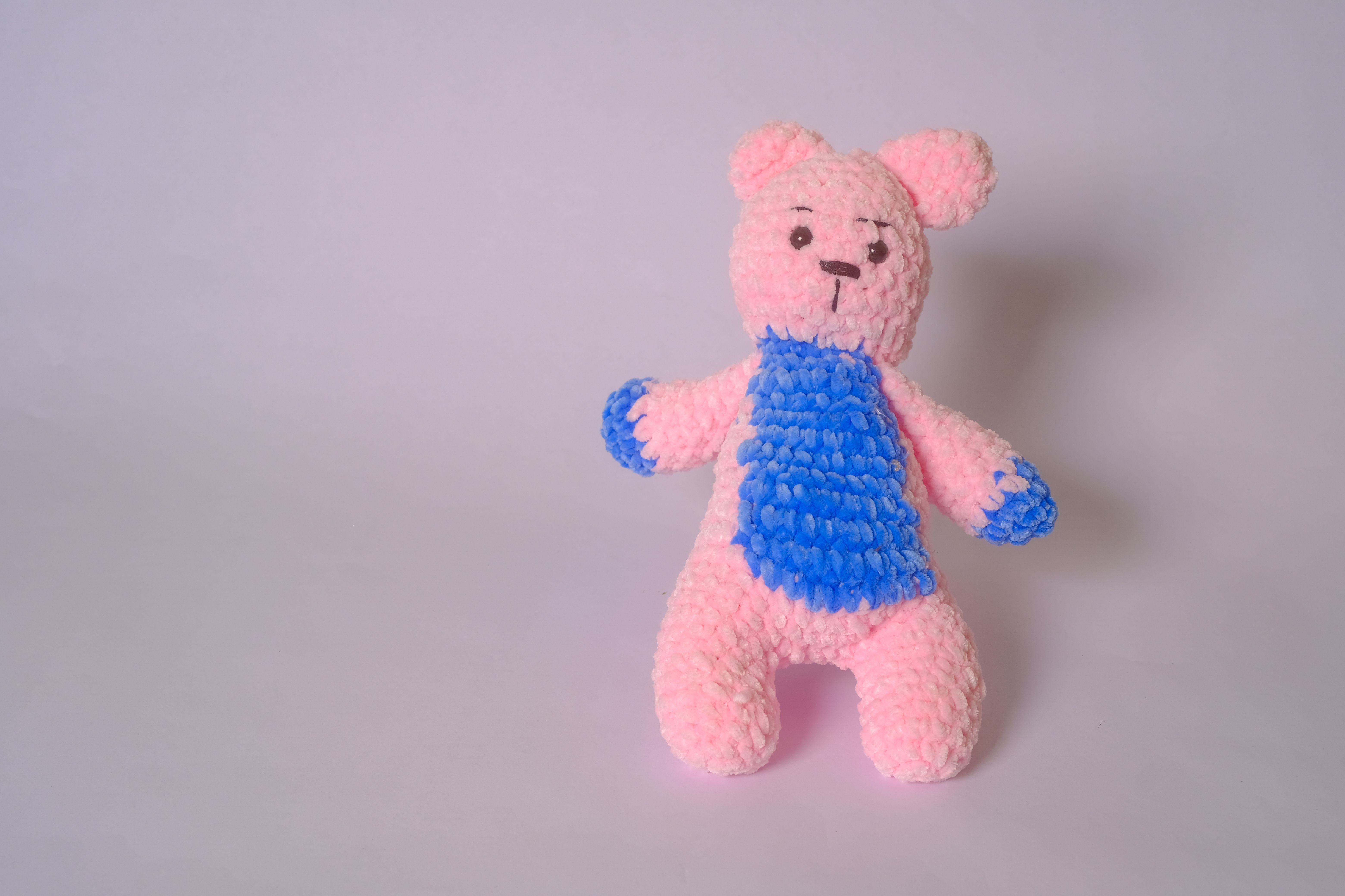 colorful crochet toy