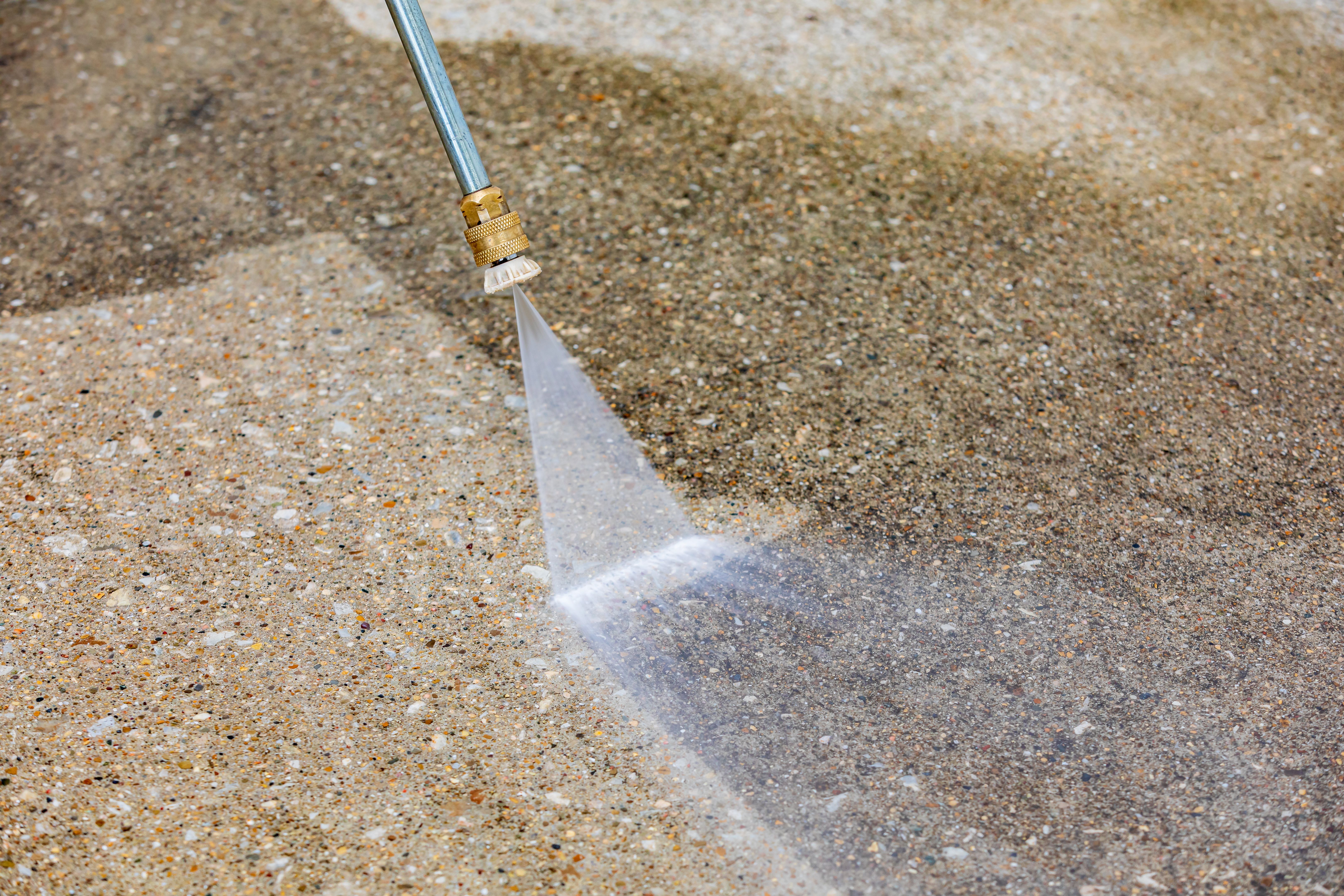 clean driveway