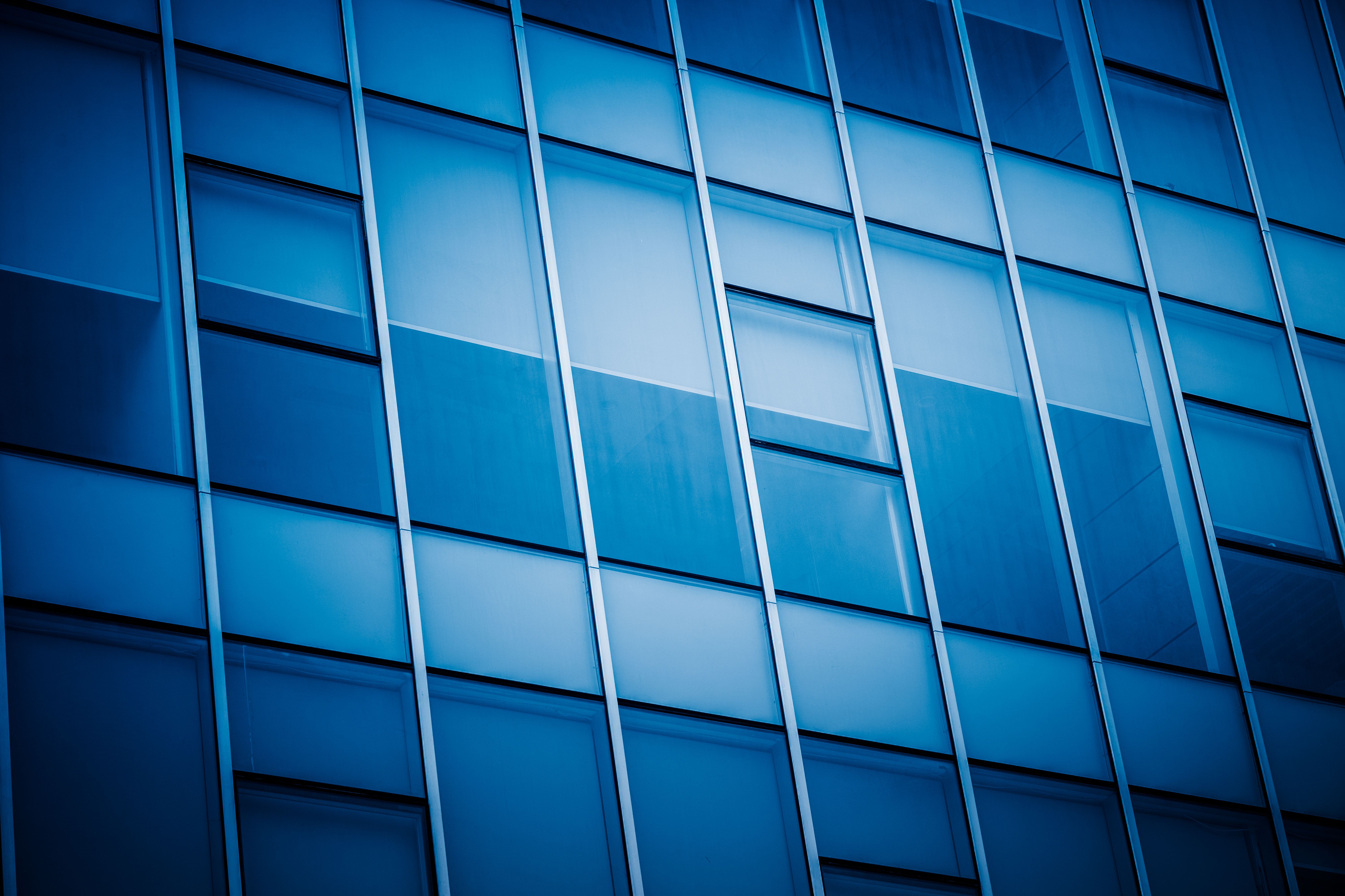 modern building windows