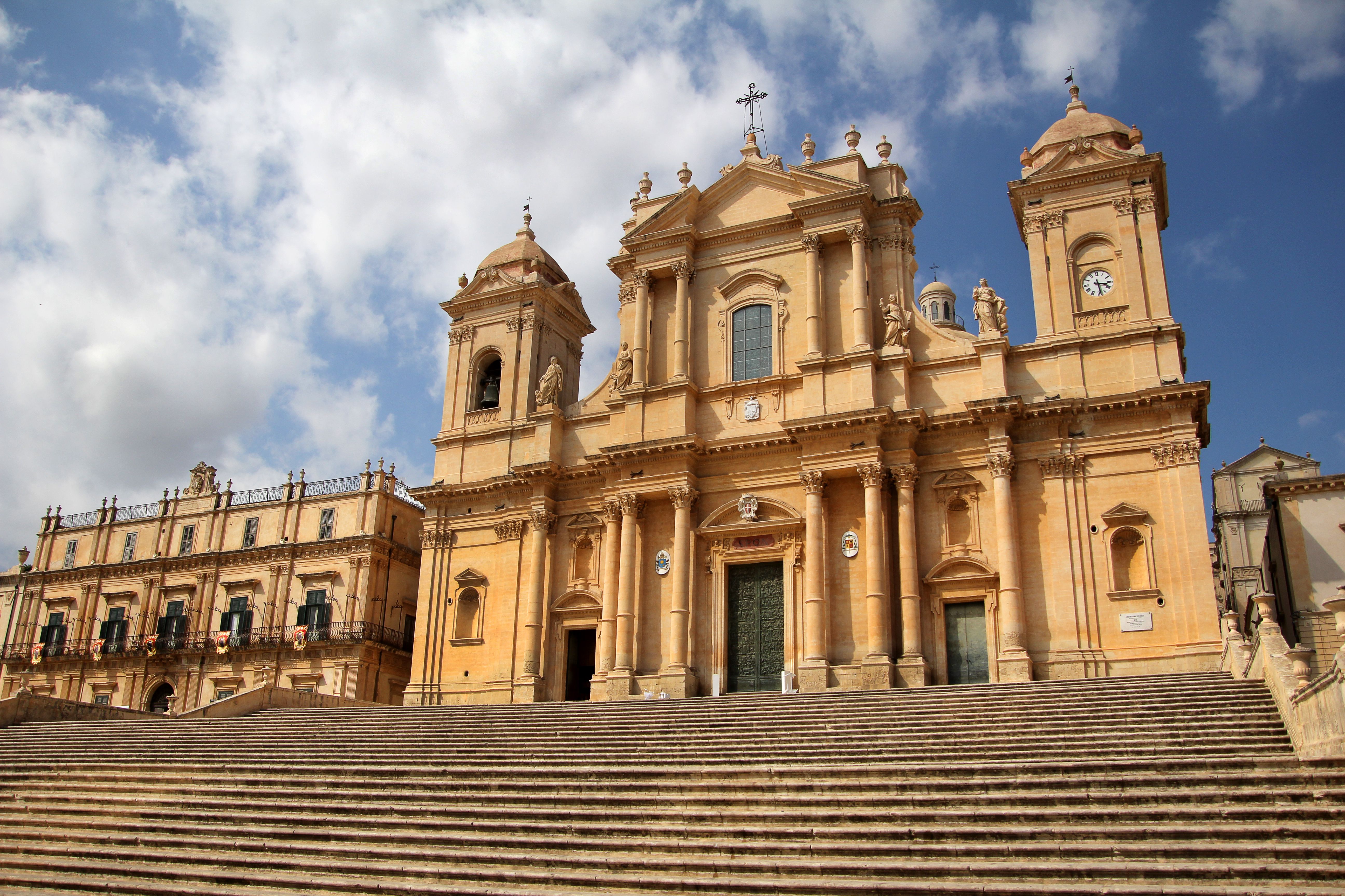 Noto Cathedral in Sicily Noto Cathedral in Sicily
