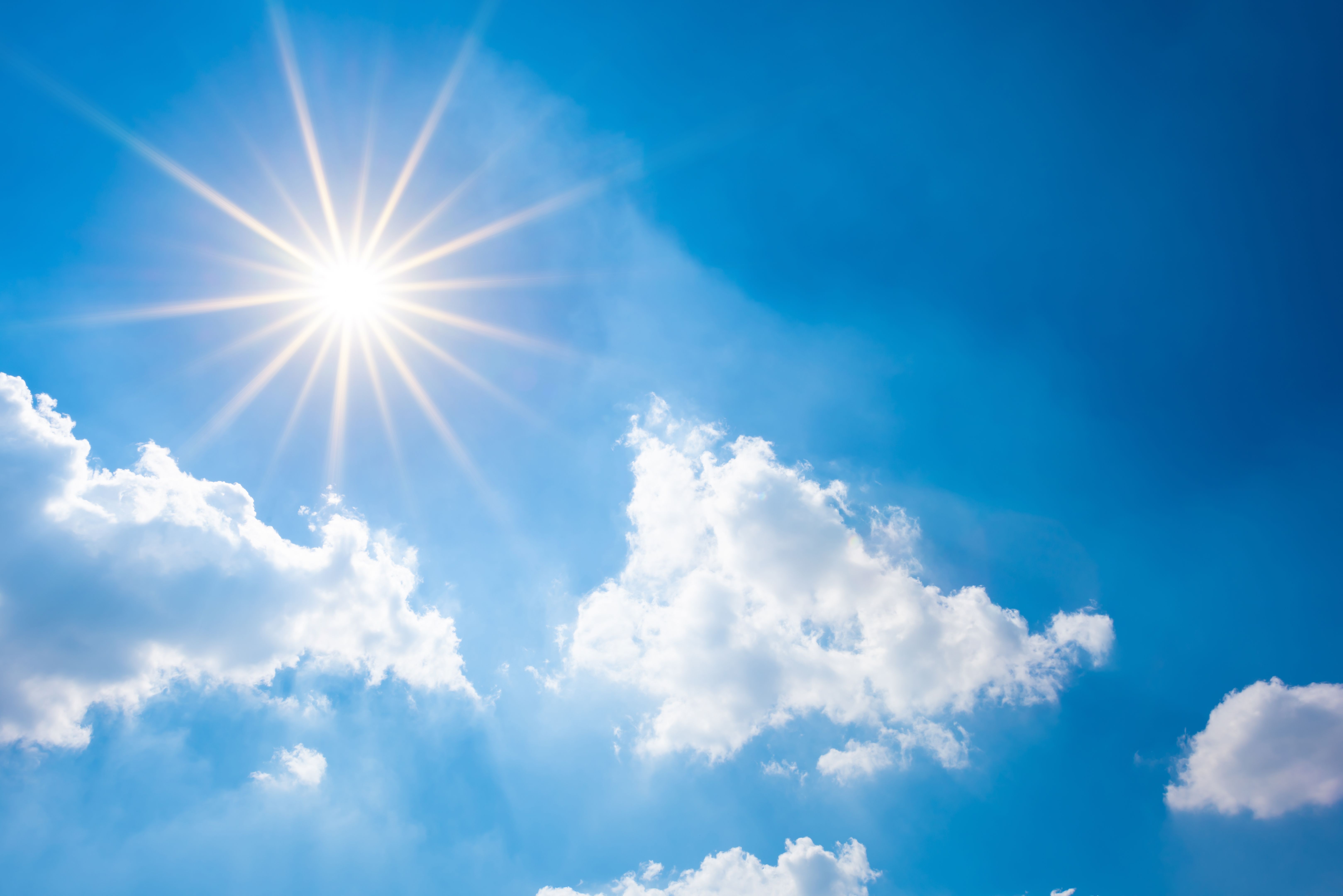 sunny weather