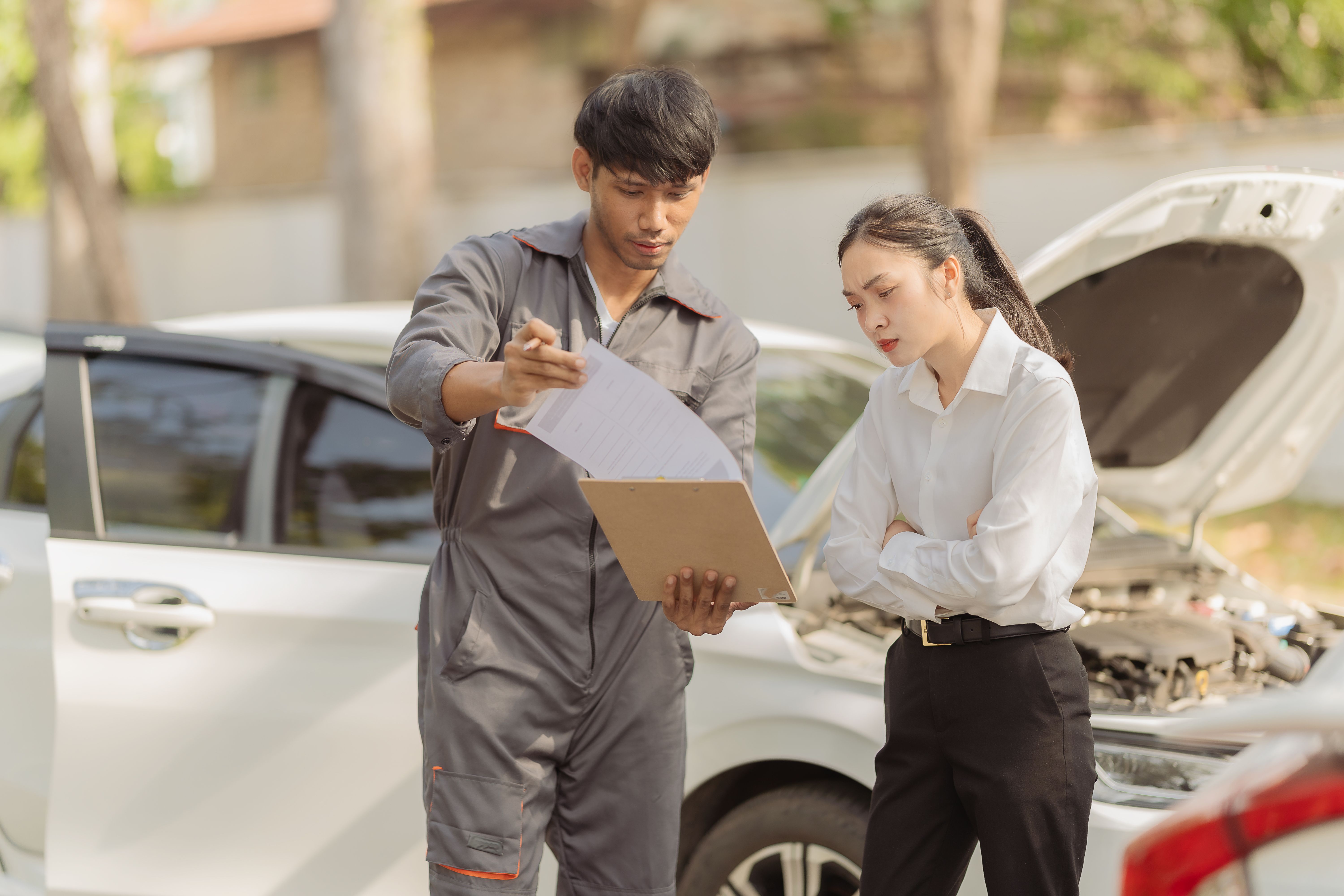 vehicle damage inspection