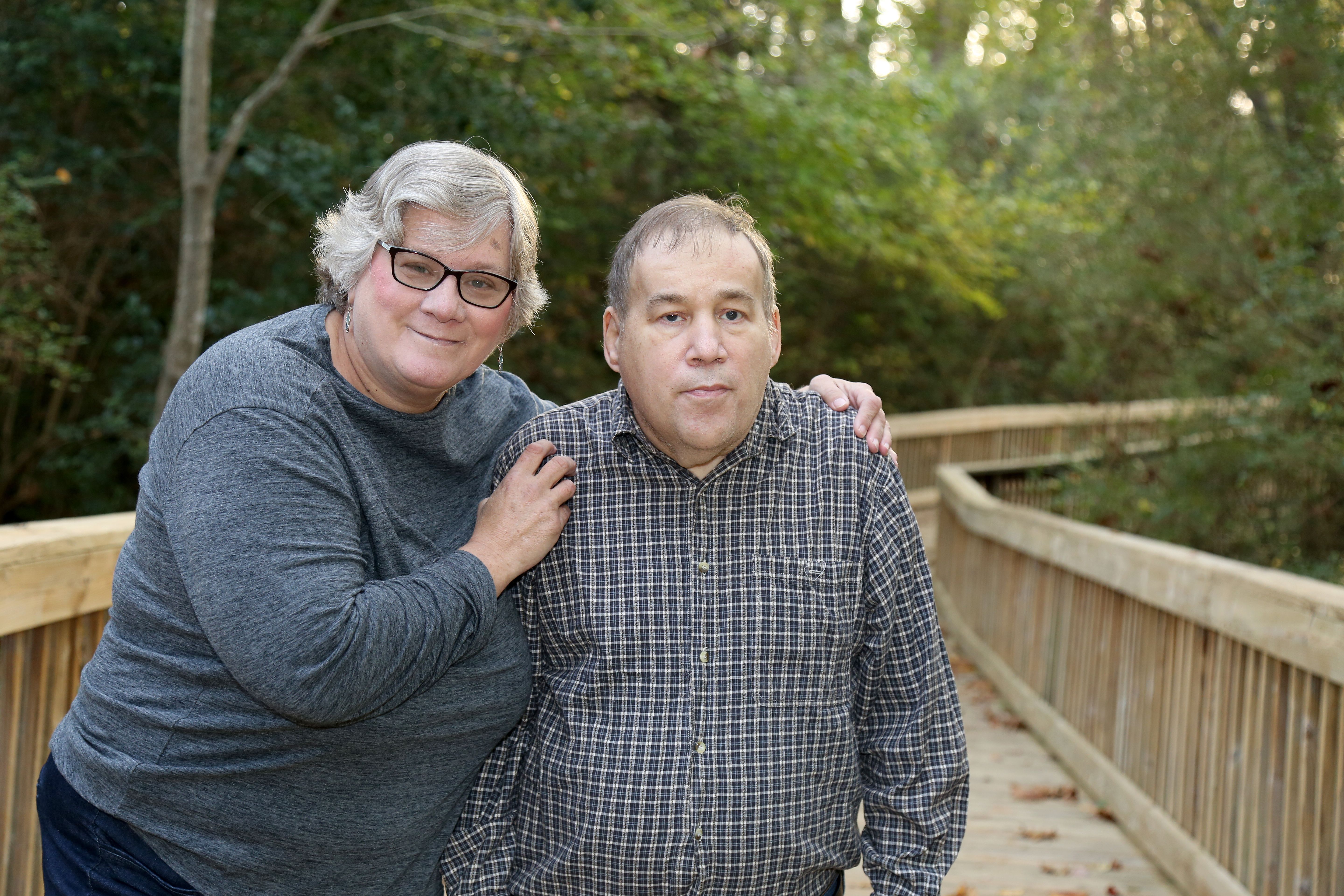 Sister and brother with Autism