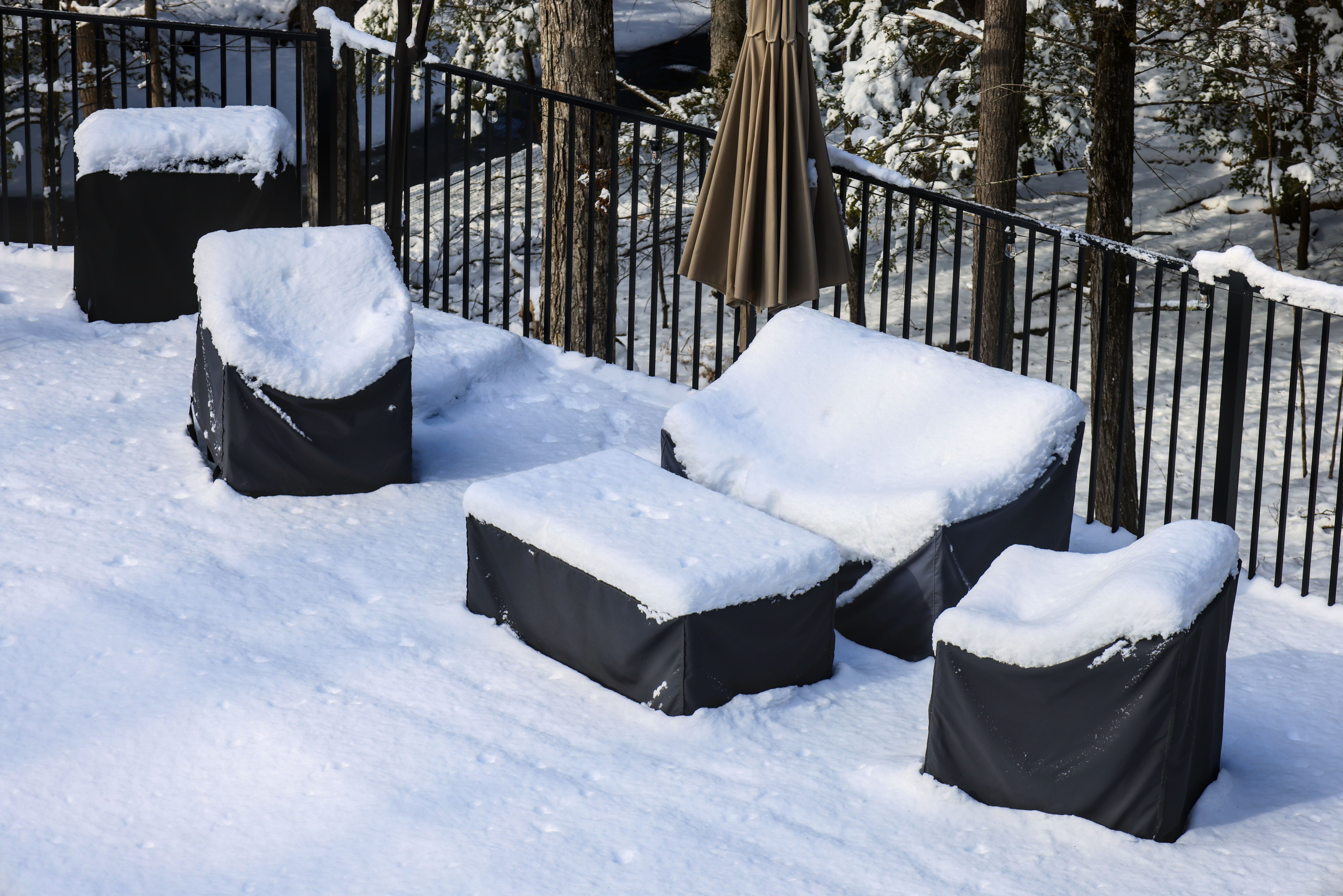 outdoor spaces winter